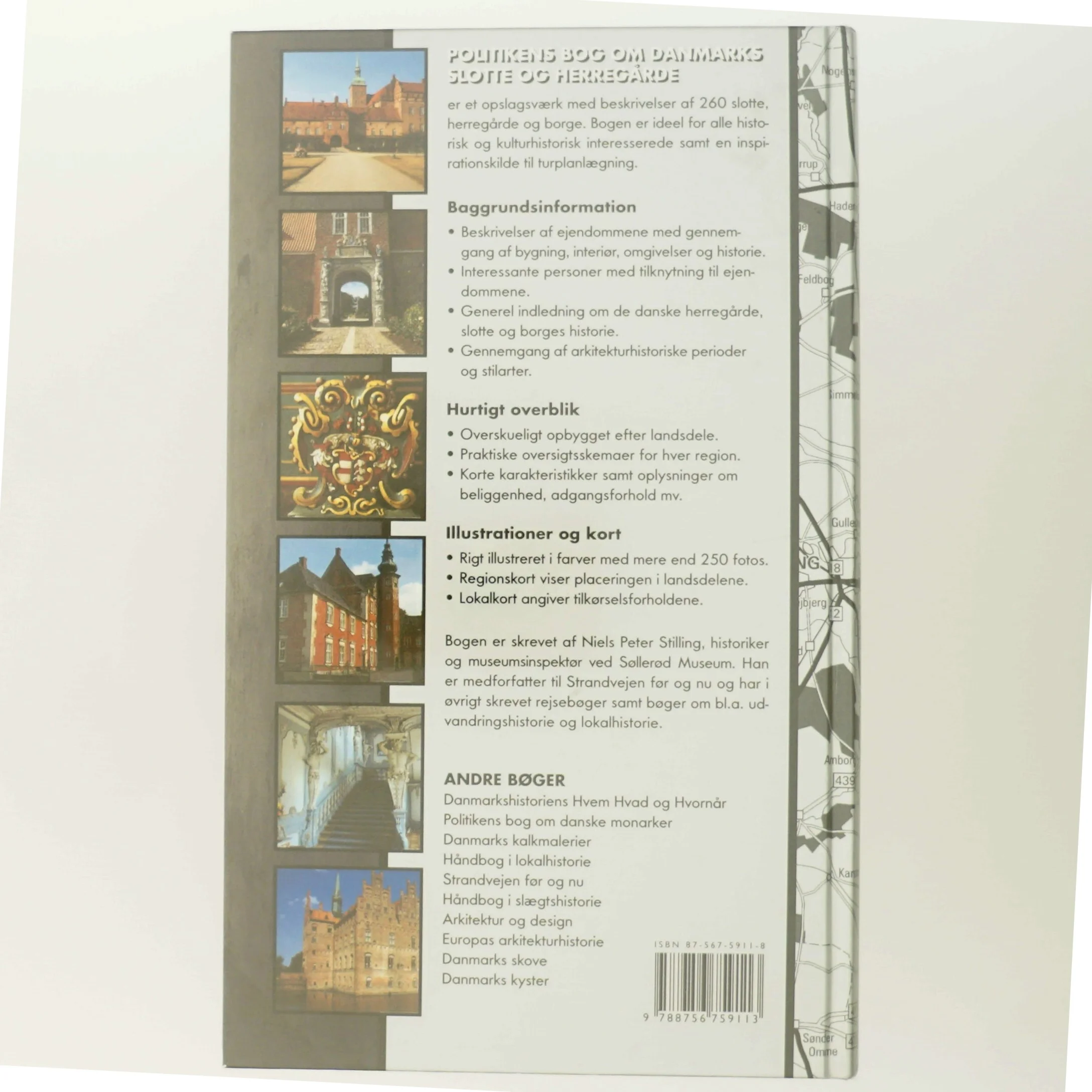 Politikens bog om Danmarks slotte og herregårde af Niels Peter Stilling (Bog)