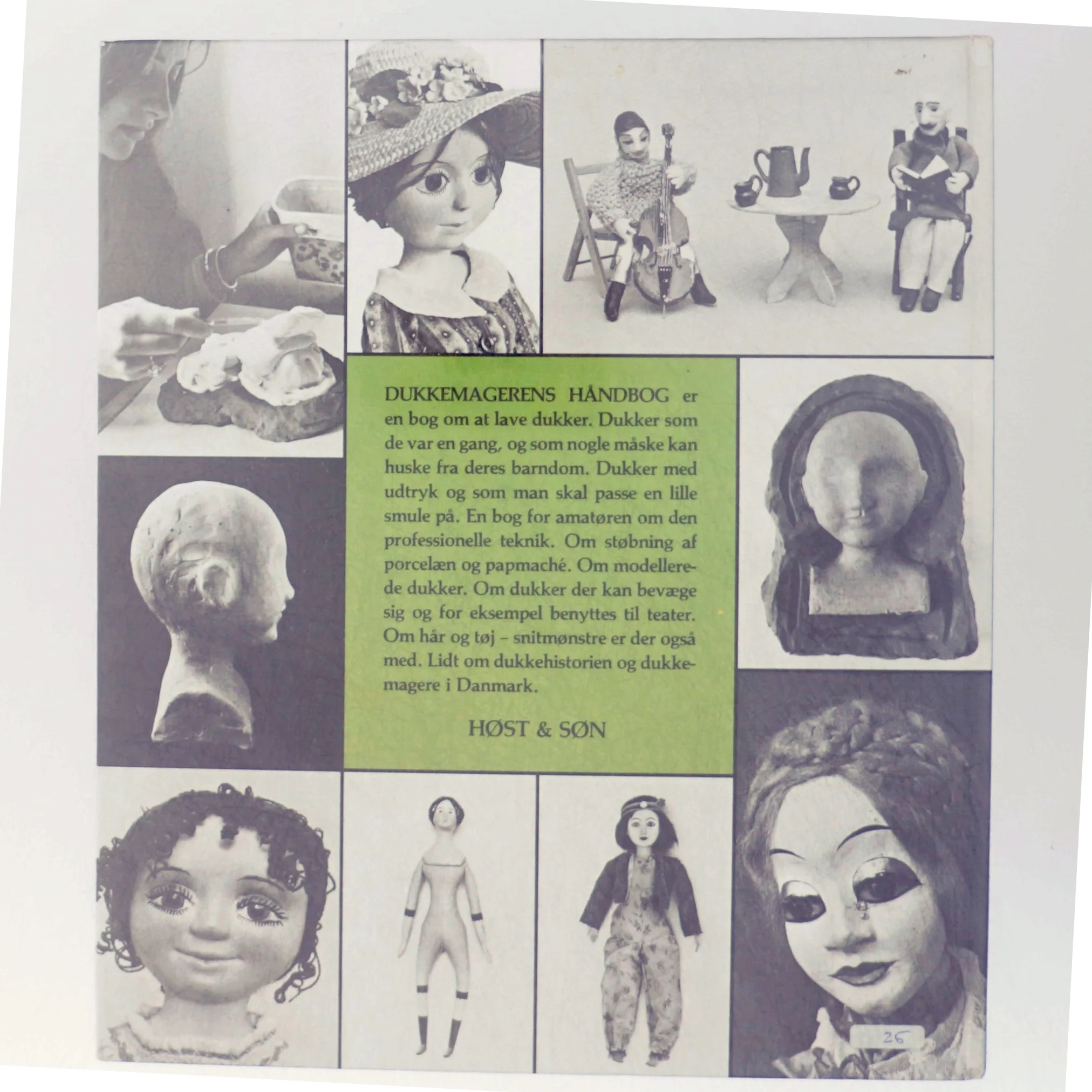 Dukkemagerens håndbog af Leje Bjerregaard