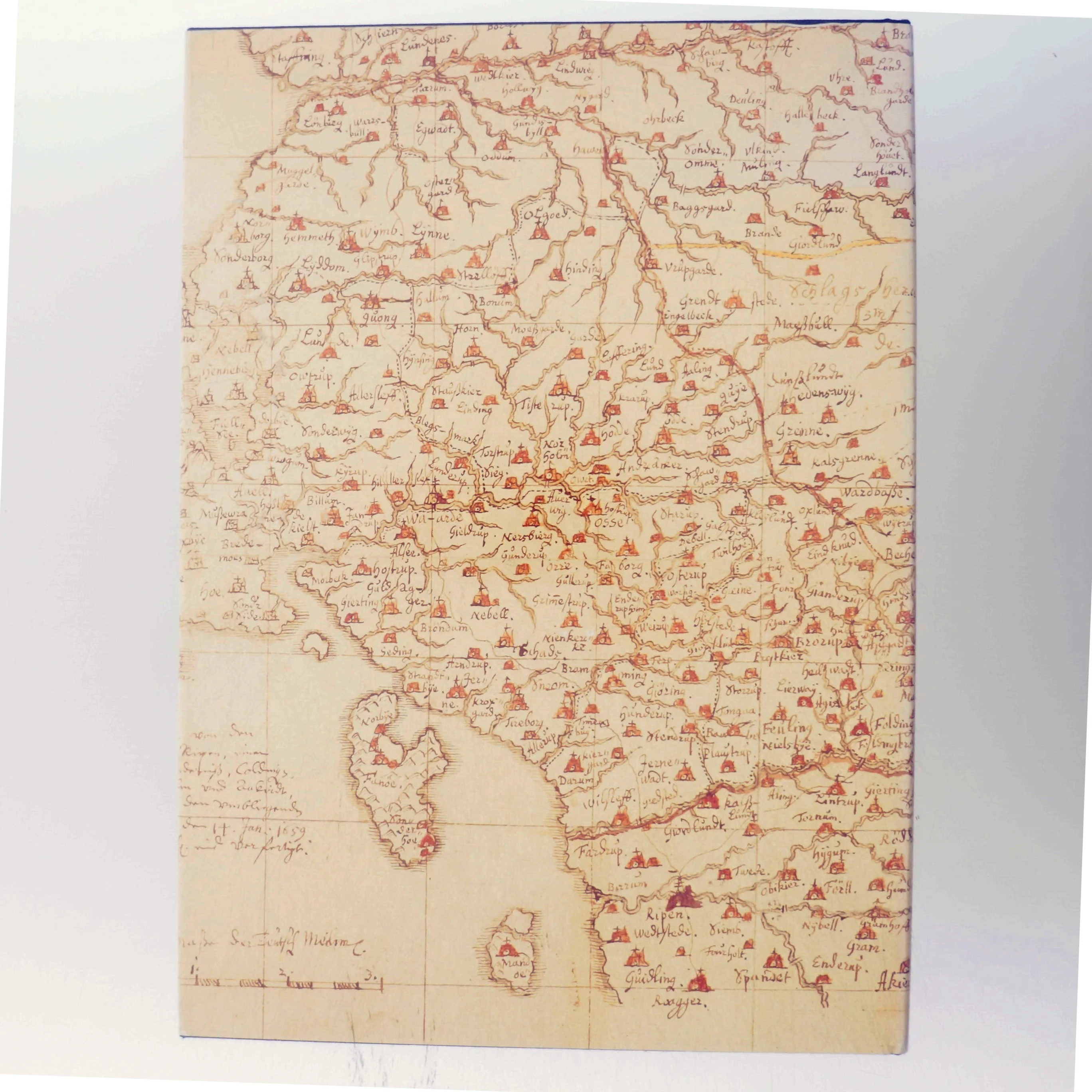 Kortets historie i Vejle Amt