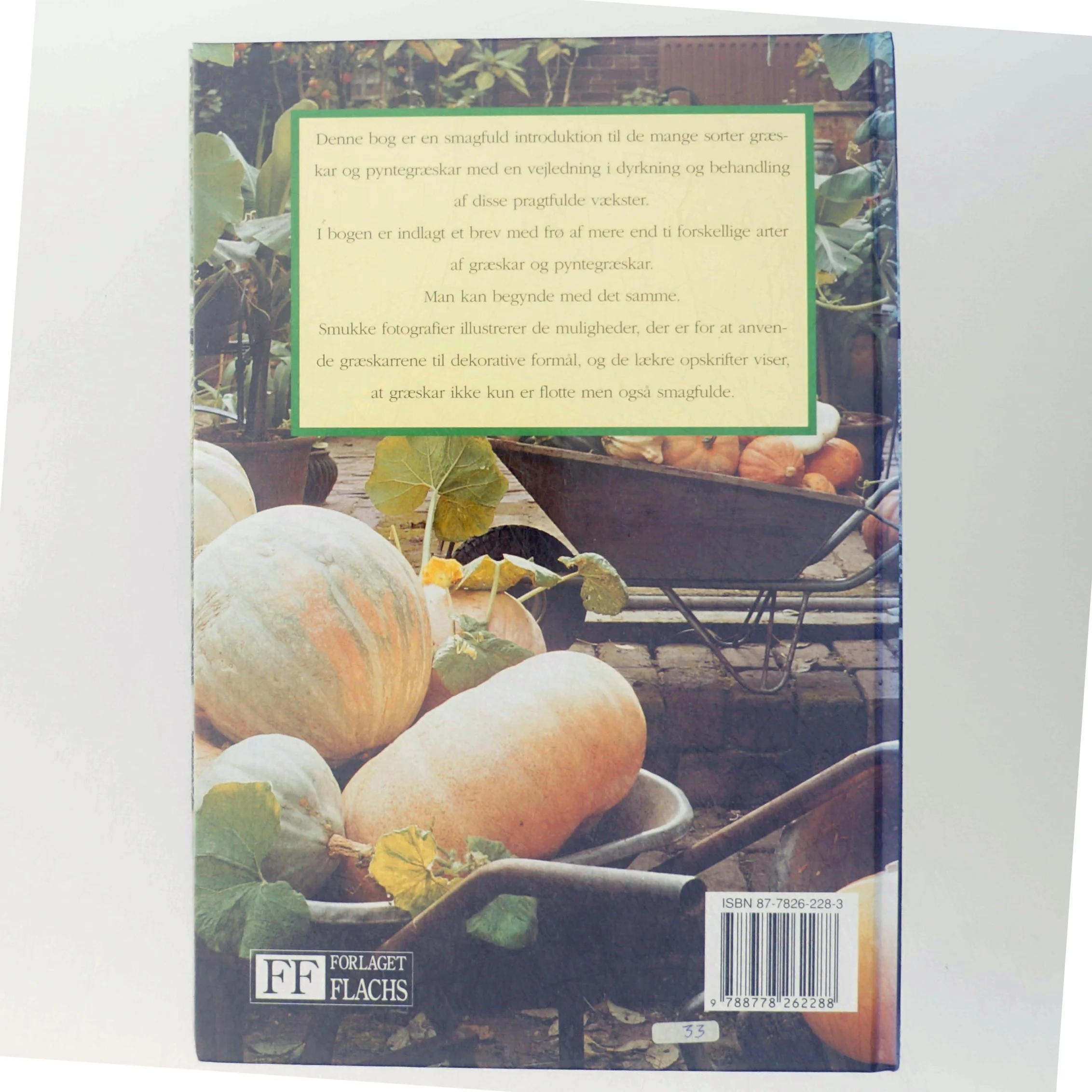 Græskar bog fra Forlaget Flachs