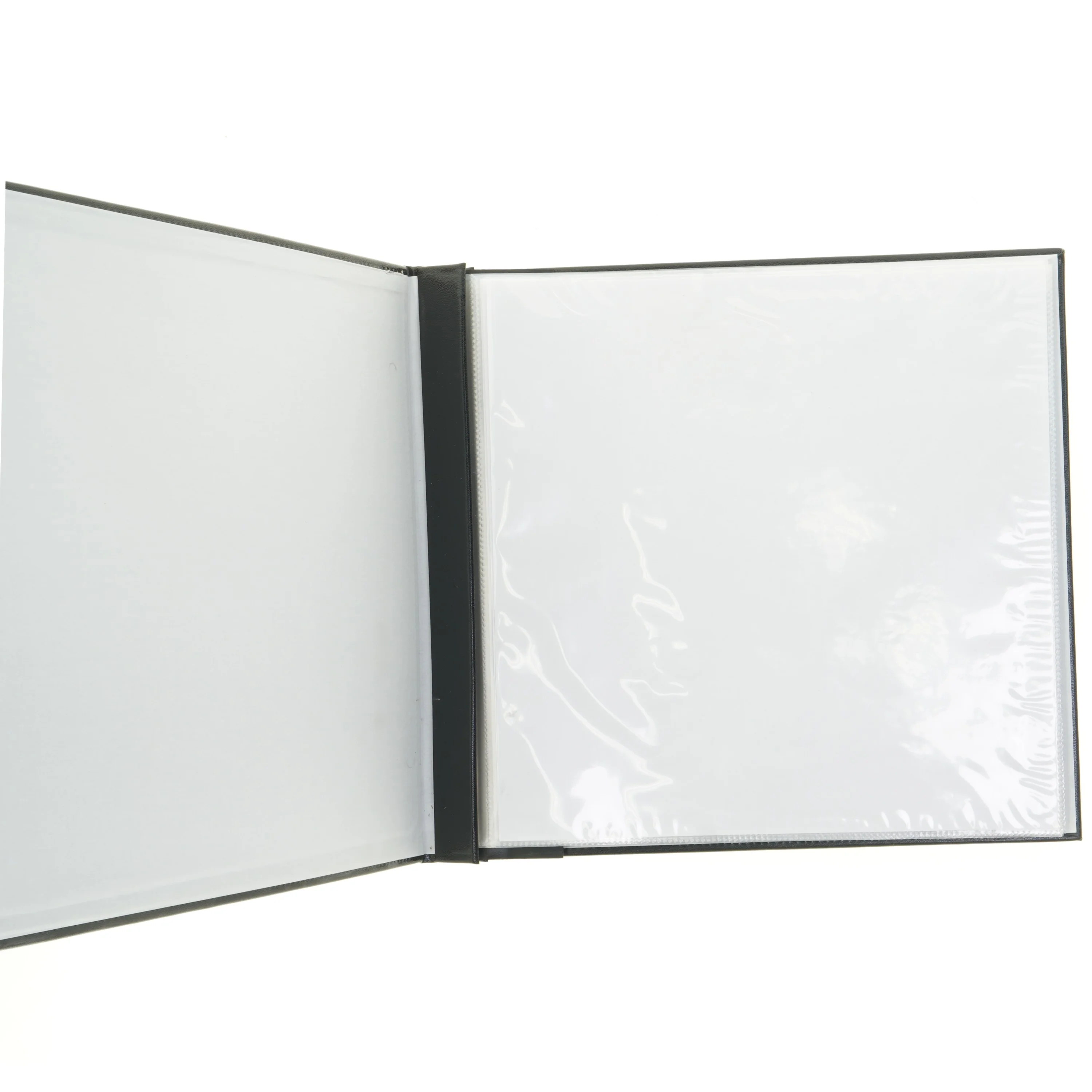 Sort præsentationsmappe (Ca. 35 x 35 cm)