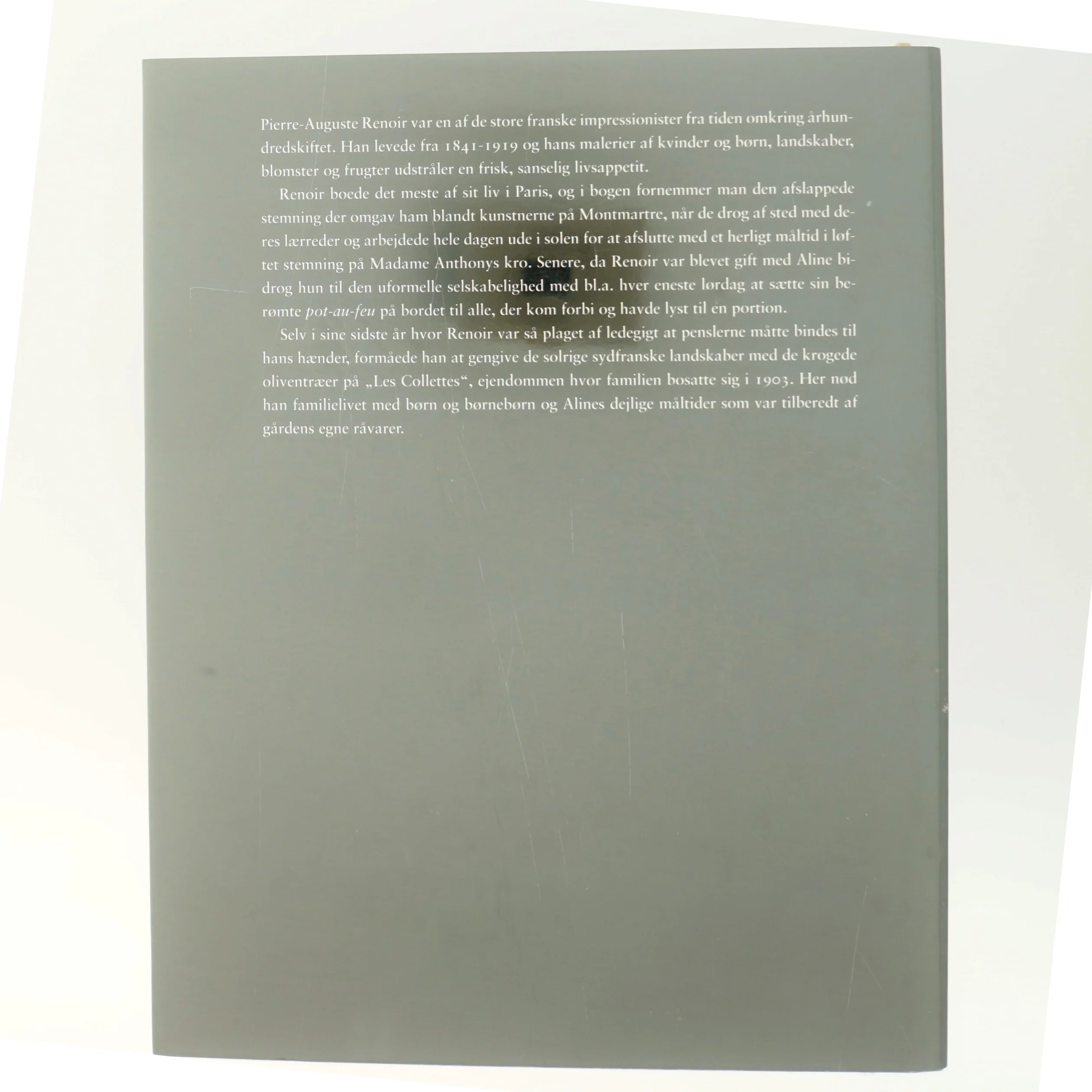 Til bords med Renoir bog fra Gyldendals Bogklubber