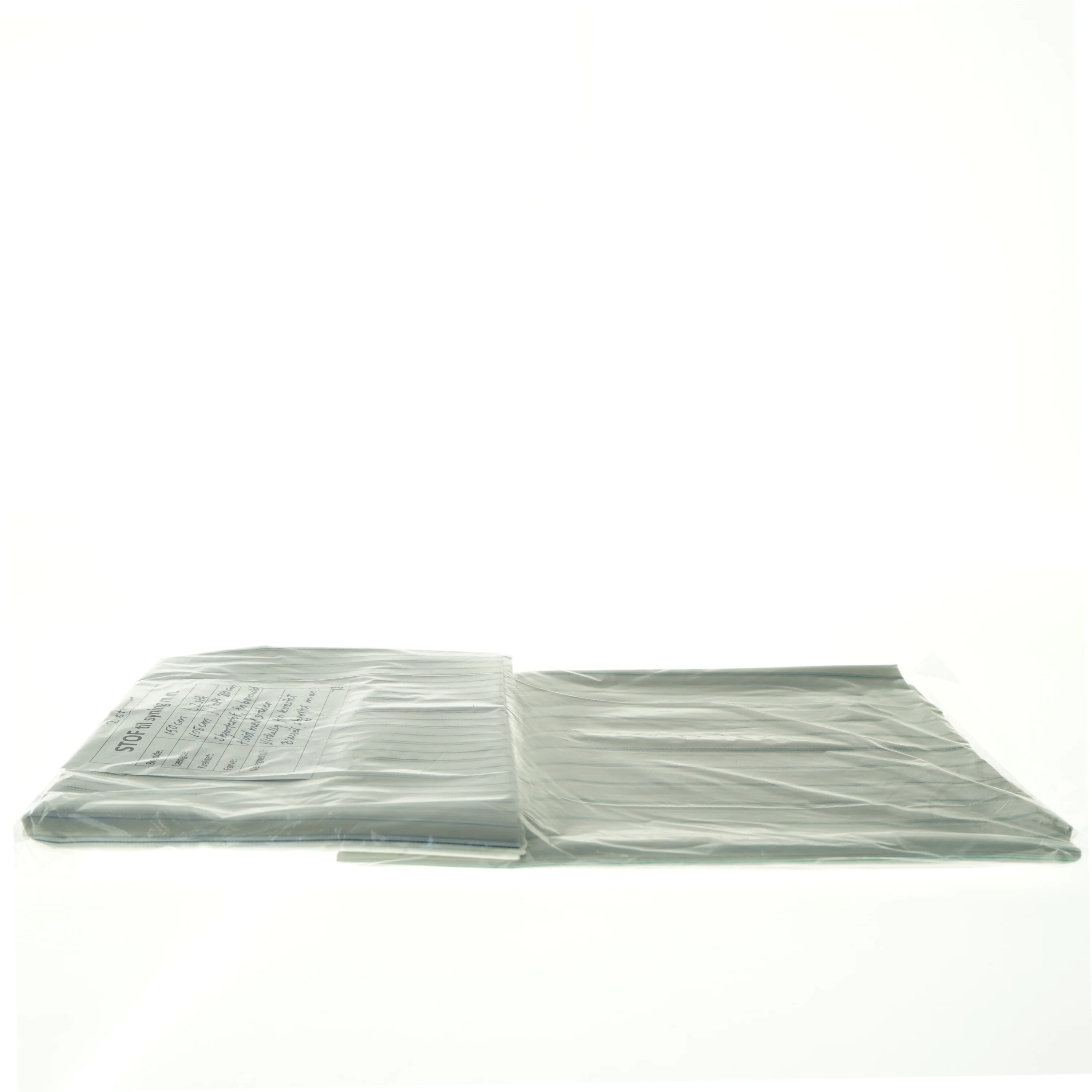 2 stk. skjortestof i fin bomuld, stribet ( 150 cm + 105 cm)()