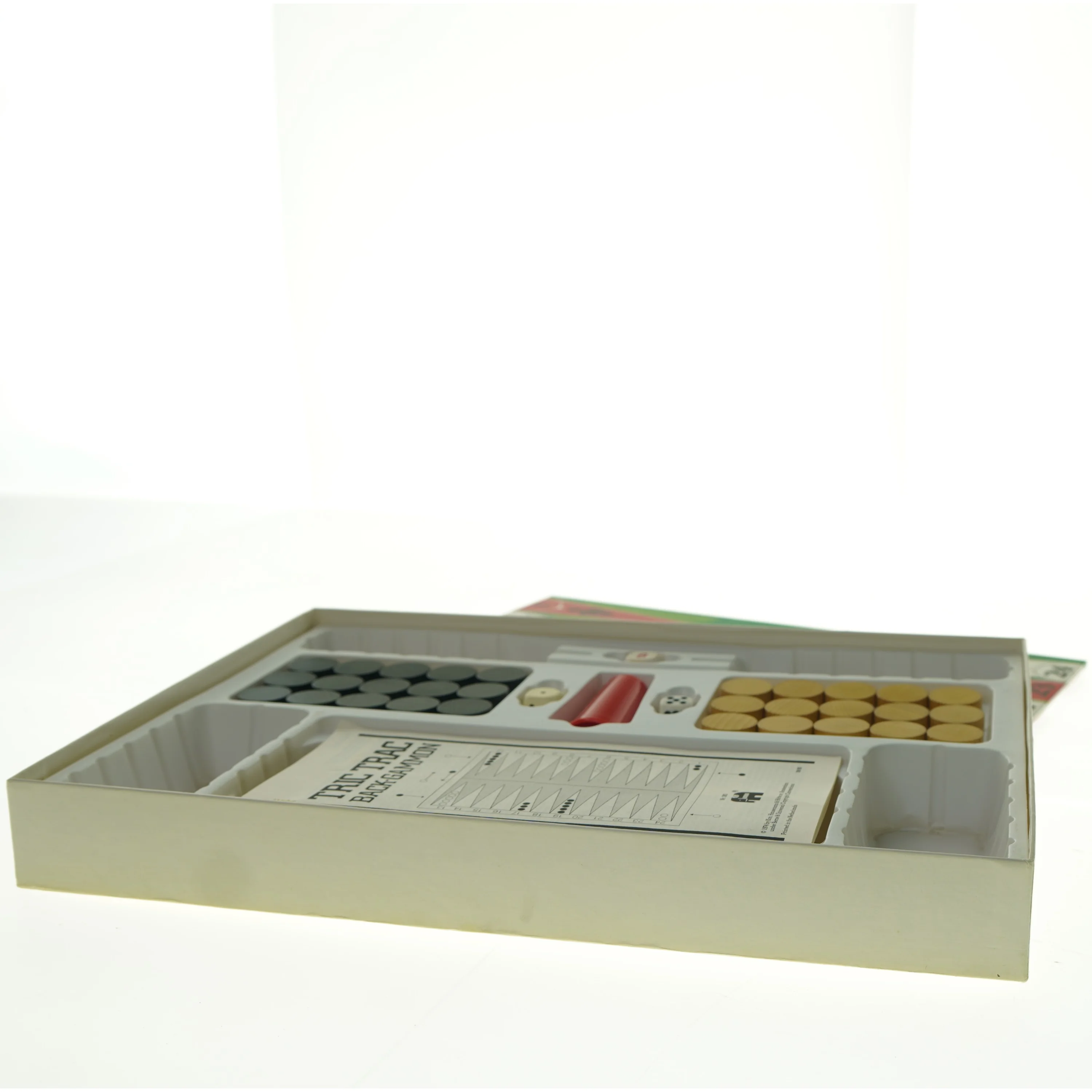 Backgammon brætspil (str. 39 x 27 cm)