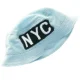 Blå bøllehat med NYC logo fra Petit Sofie Schnoor (str. Et til 2 år)