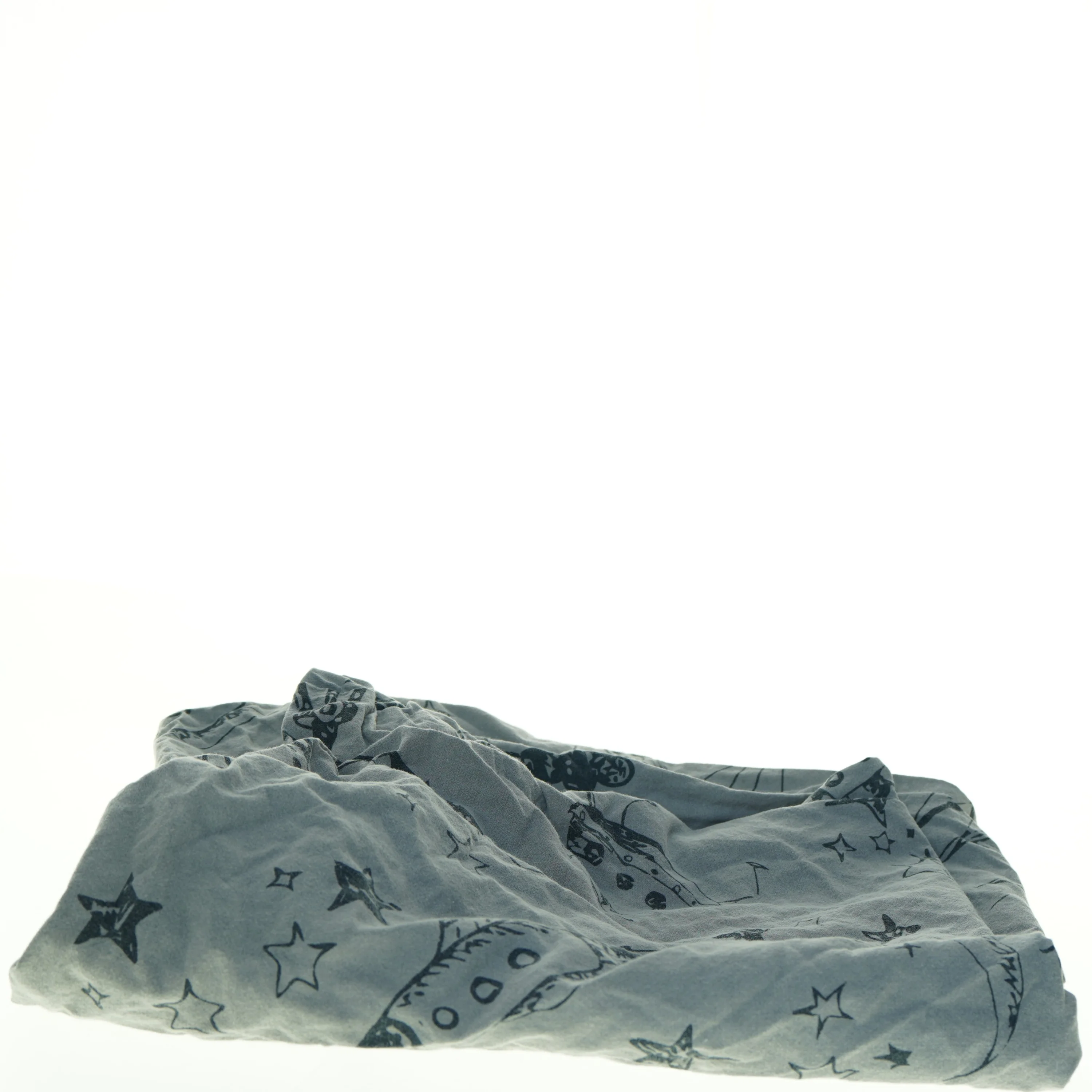 Børnesengetøj med rumtema (str. 50 x 60 cm)