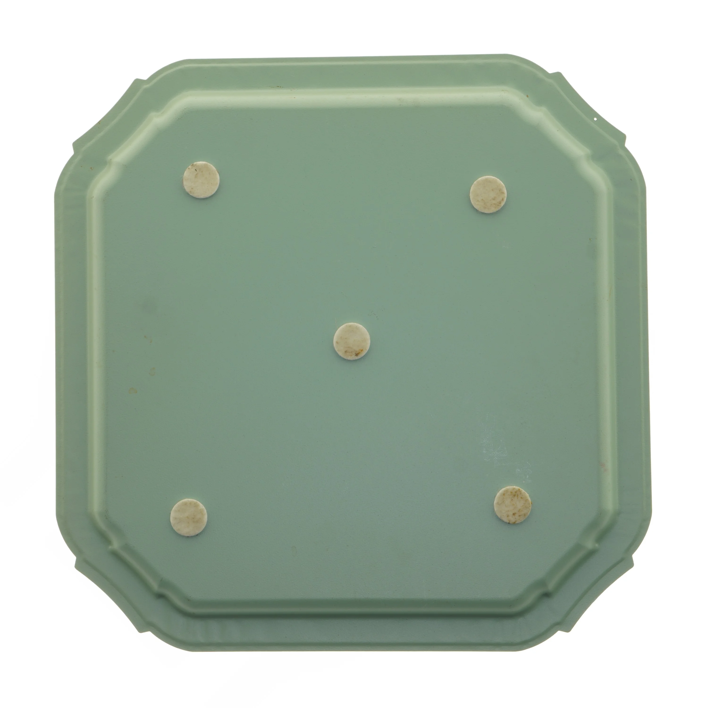 Firkantet metalbakke (str. 36x36 cm)