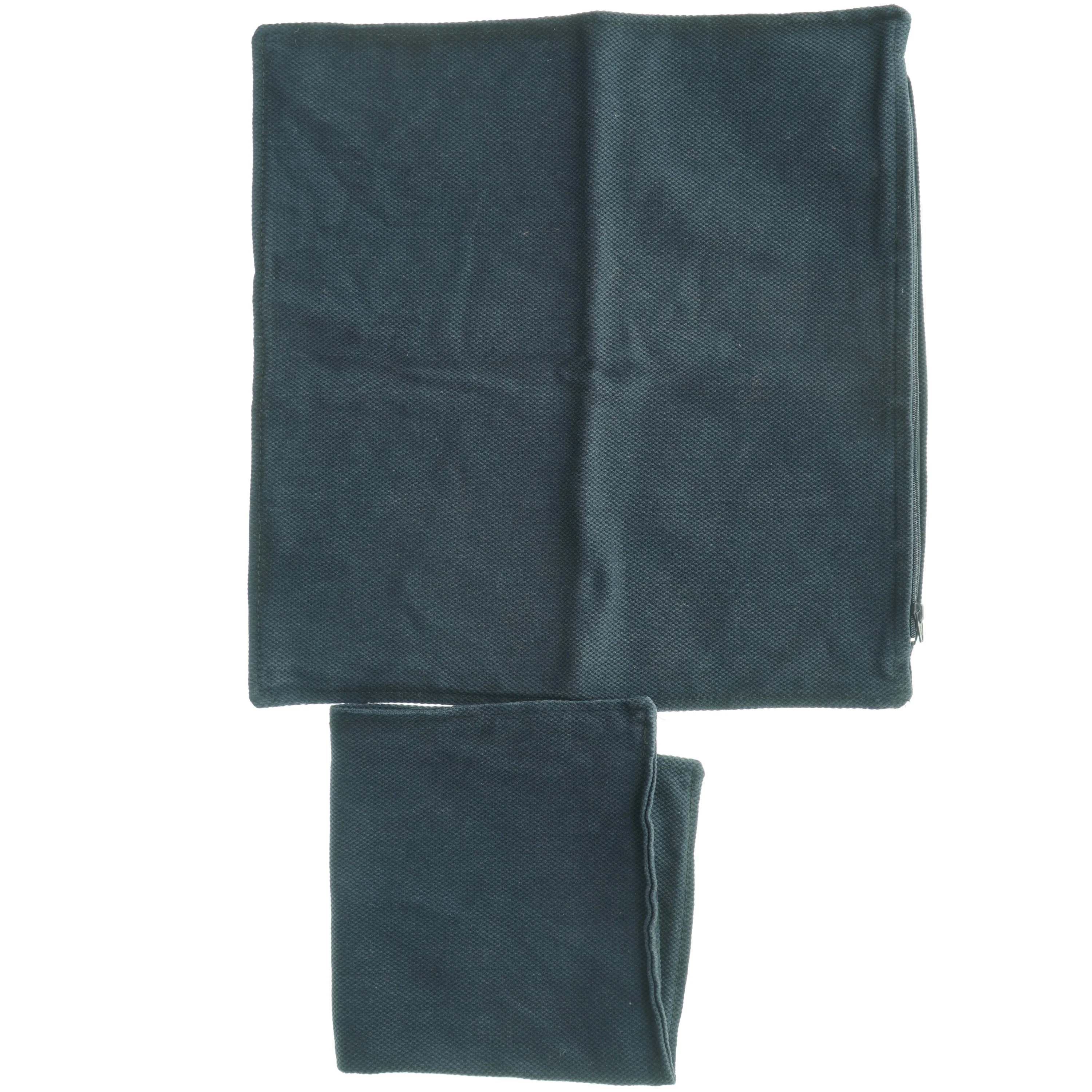 Koksgrå pudebetræk (str. 47 x 47 cm)