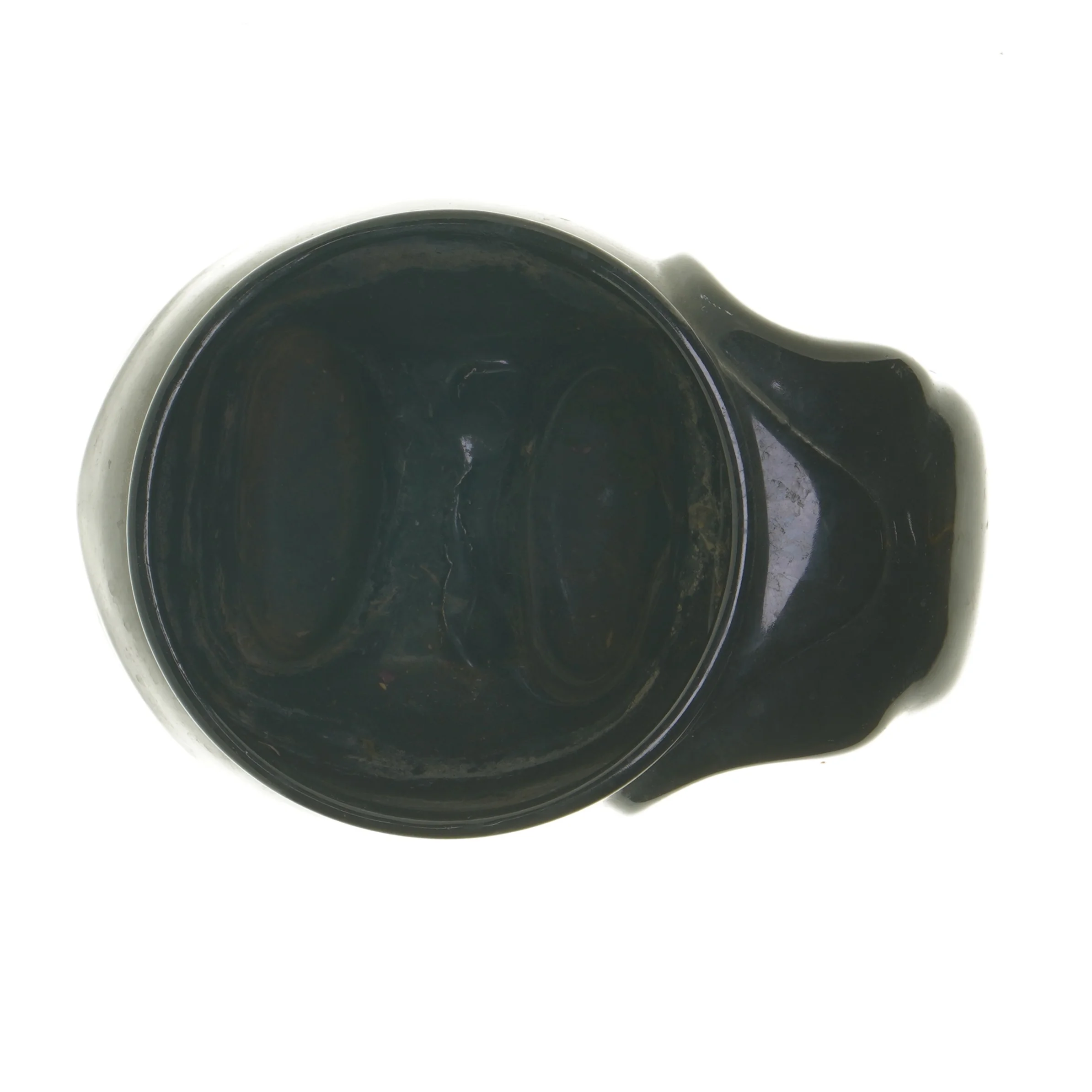 Sort elefantformet krukke fra Guldkroken (str. Ø 14x20x16 cm)