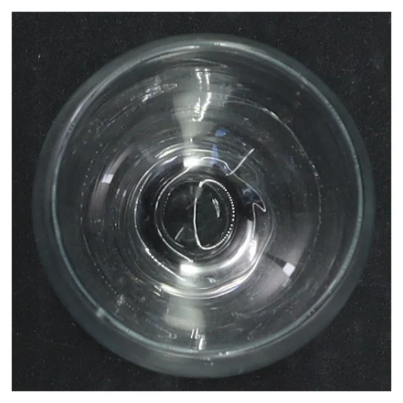 Gennemsigtige vinglas (str. H. 10 cm. ø 5 cm)