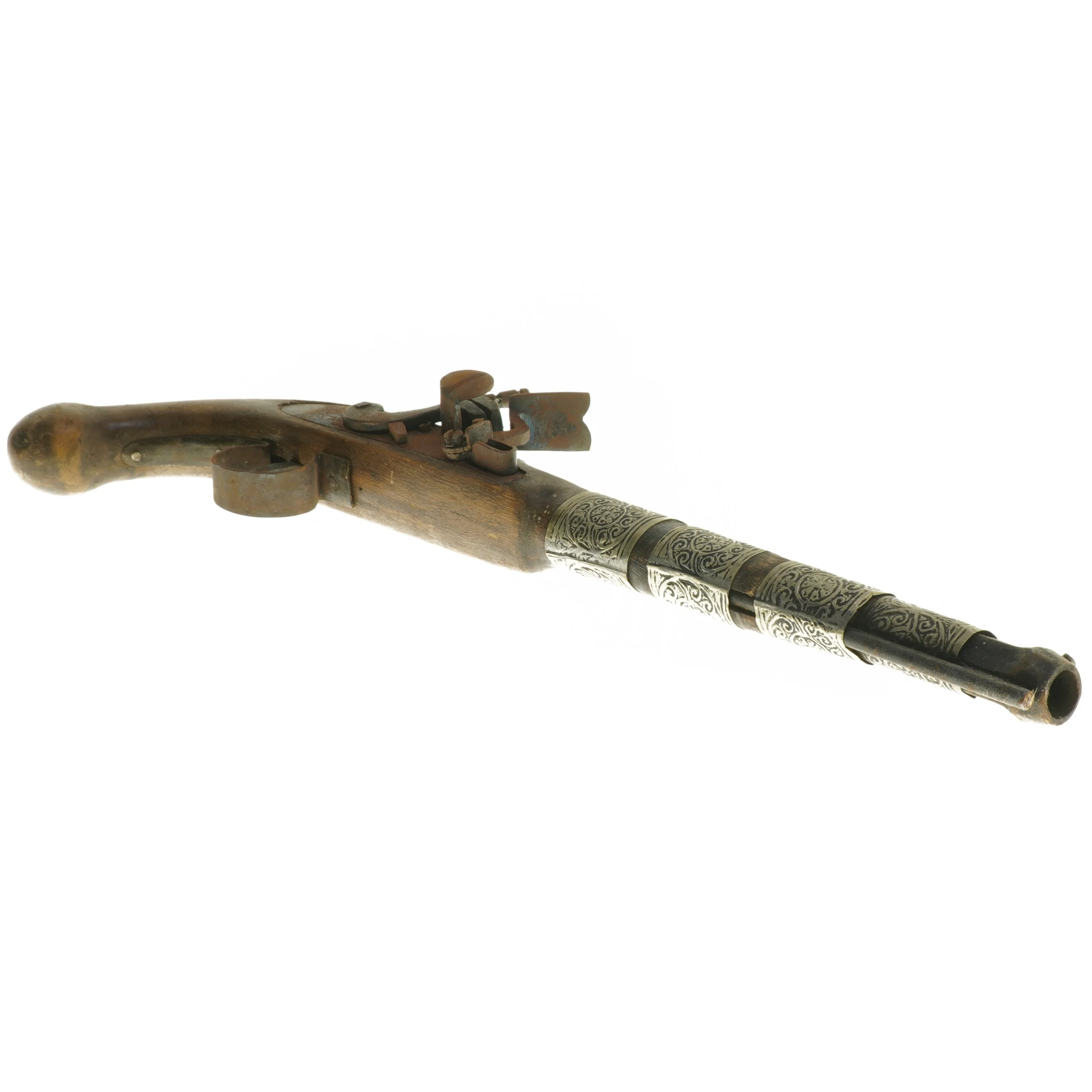 Dekorativ replika pistol (str. 43 cm)