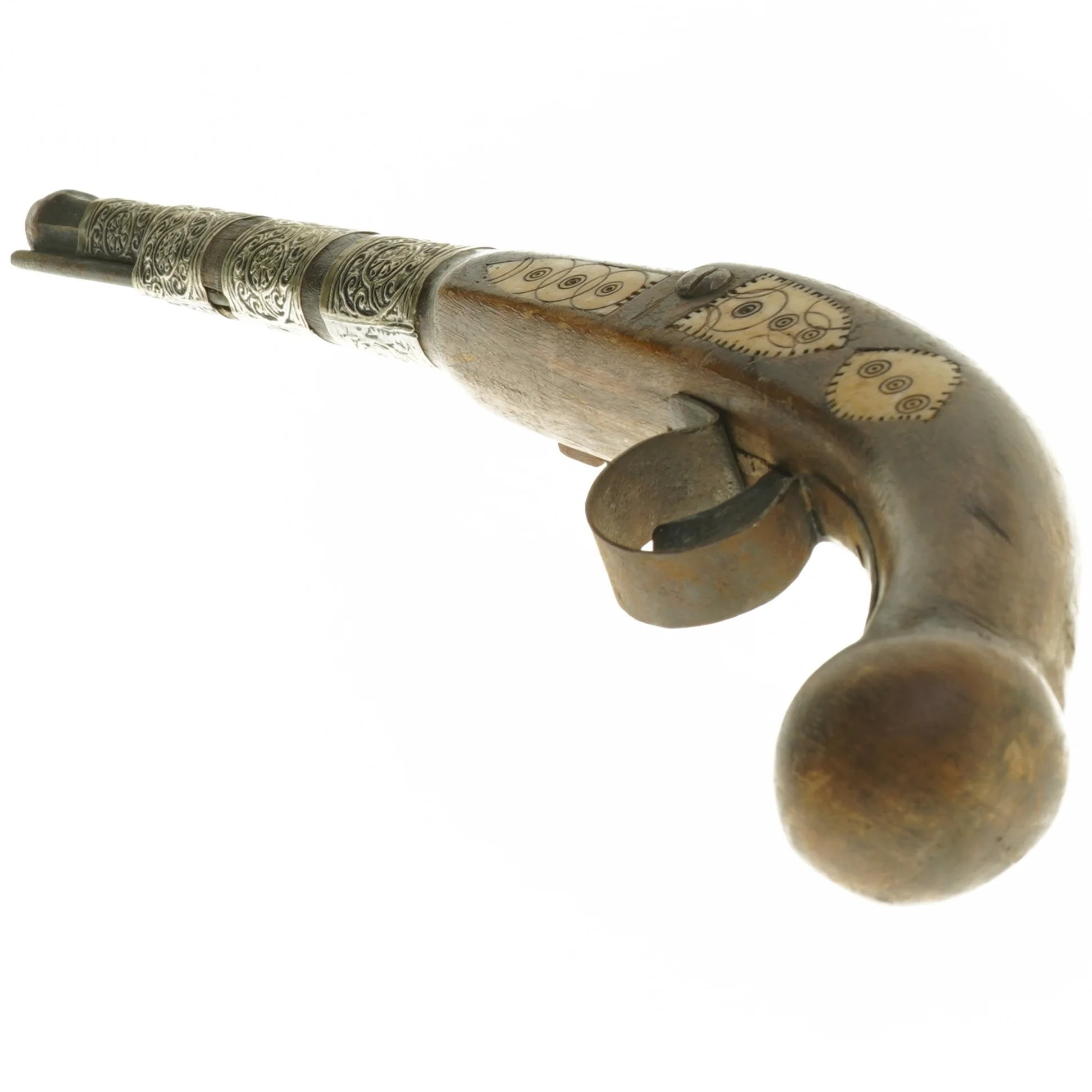 Dekorativ replika pistol (str. 43 cm)