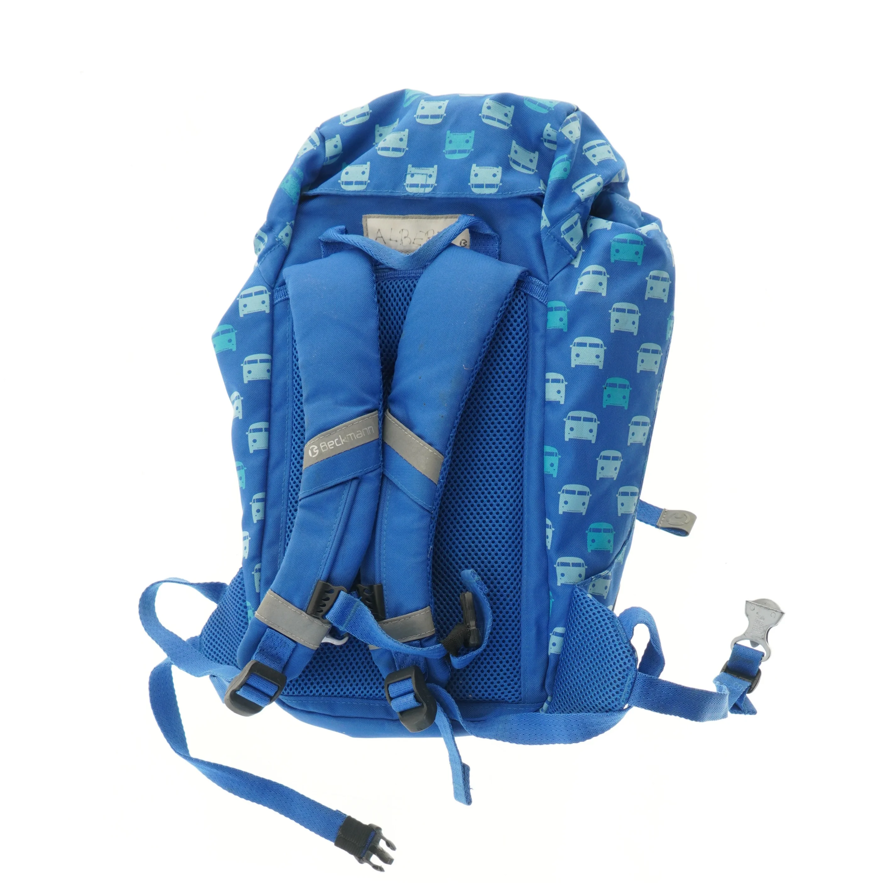 Børnerygsæk med bilmotiv fra Beckmann (str. 42x15x25 cm)