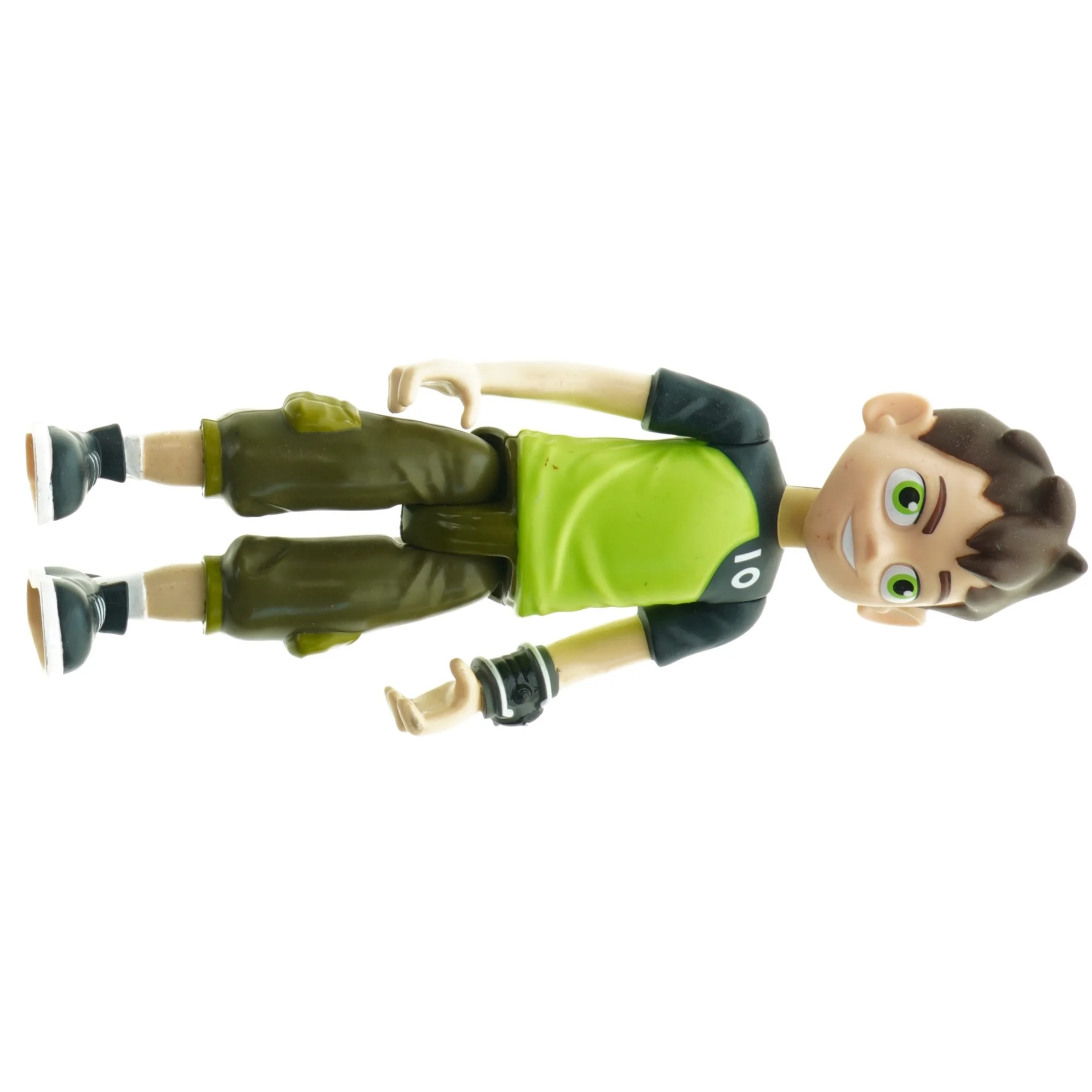 Ben 10 Stor Actionfigur med grøn t-shirt (str. 28 cm)
