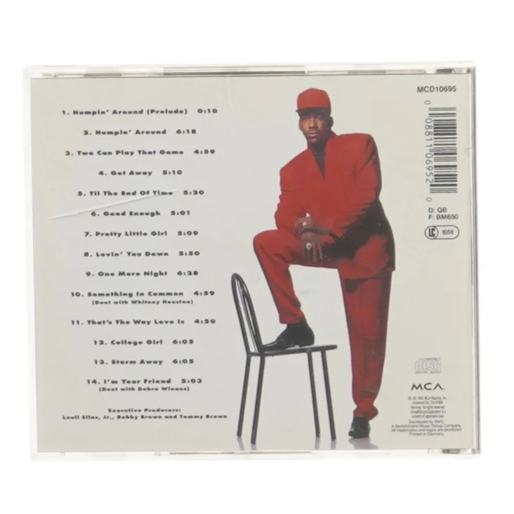 Bobby Brown album CD fra MCA