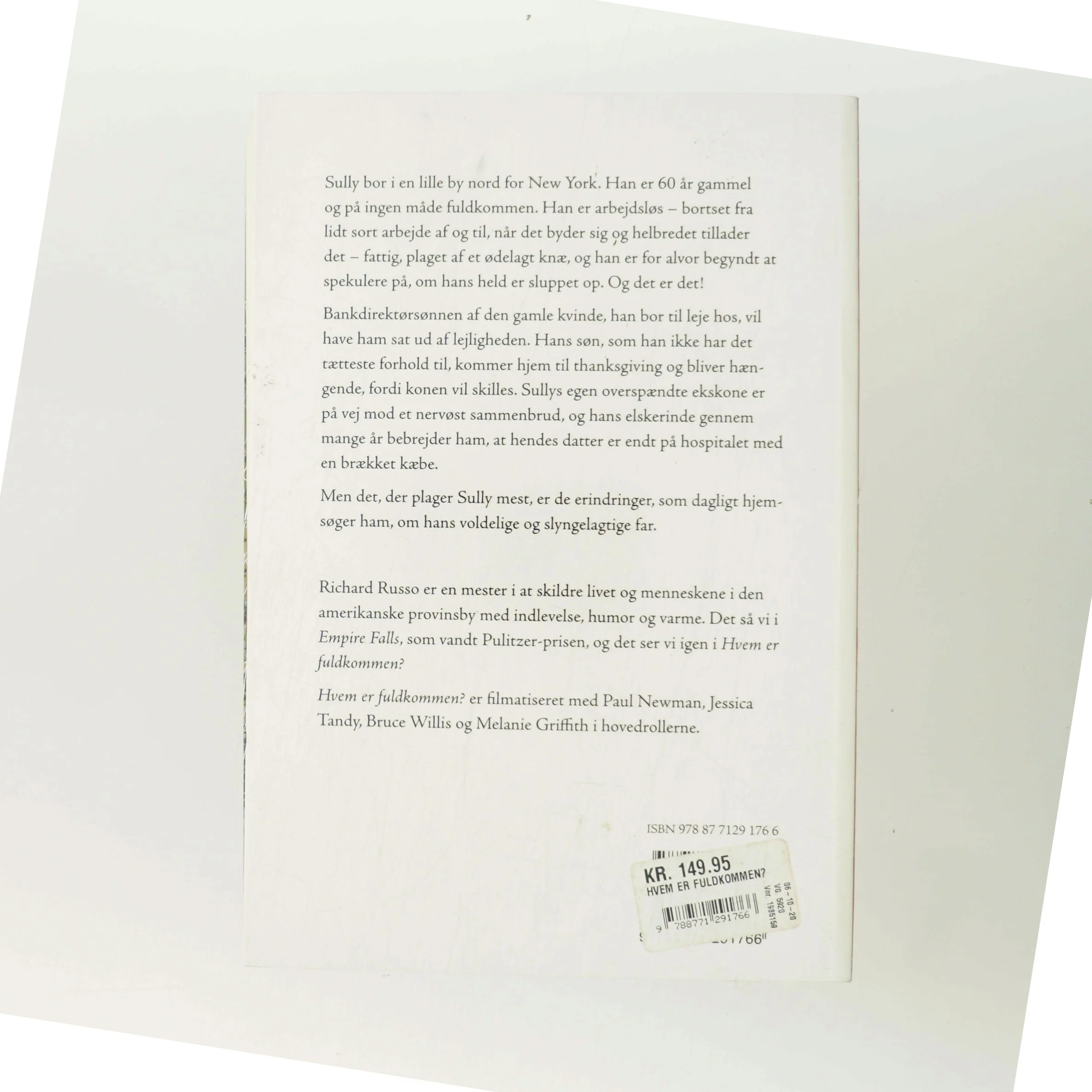 Hvem er fuldkommen? af Richard Russo (Bog)