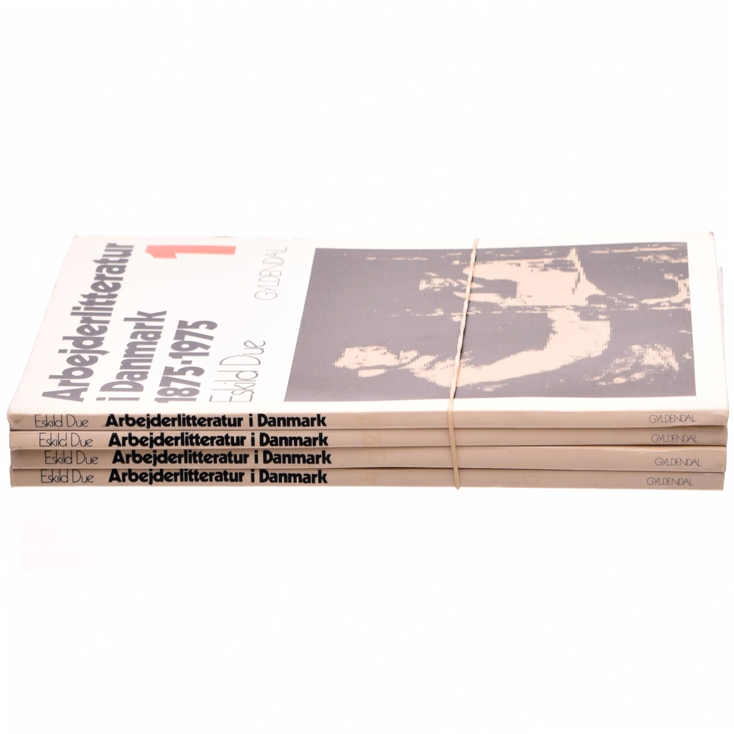 Arbejderlitteratur i Danmark 1-4 af Eskild Due (bog)