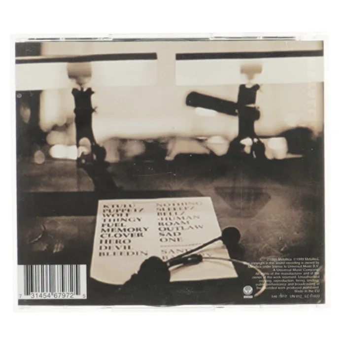 Metallica S&M CD album fra Metallica