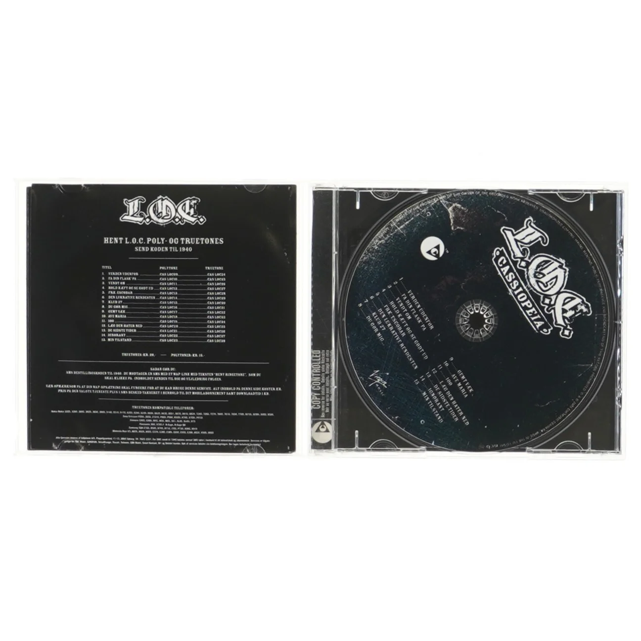 L.O.C. Cassiopeia album CD