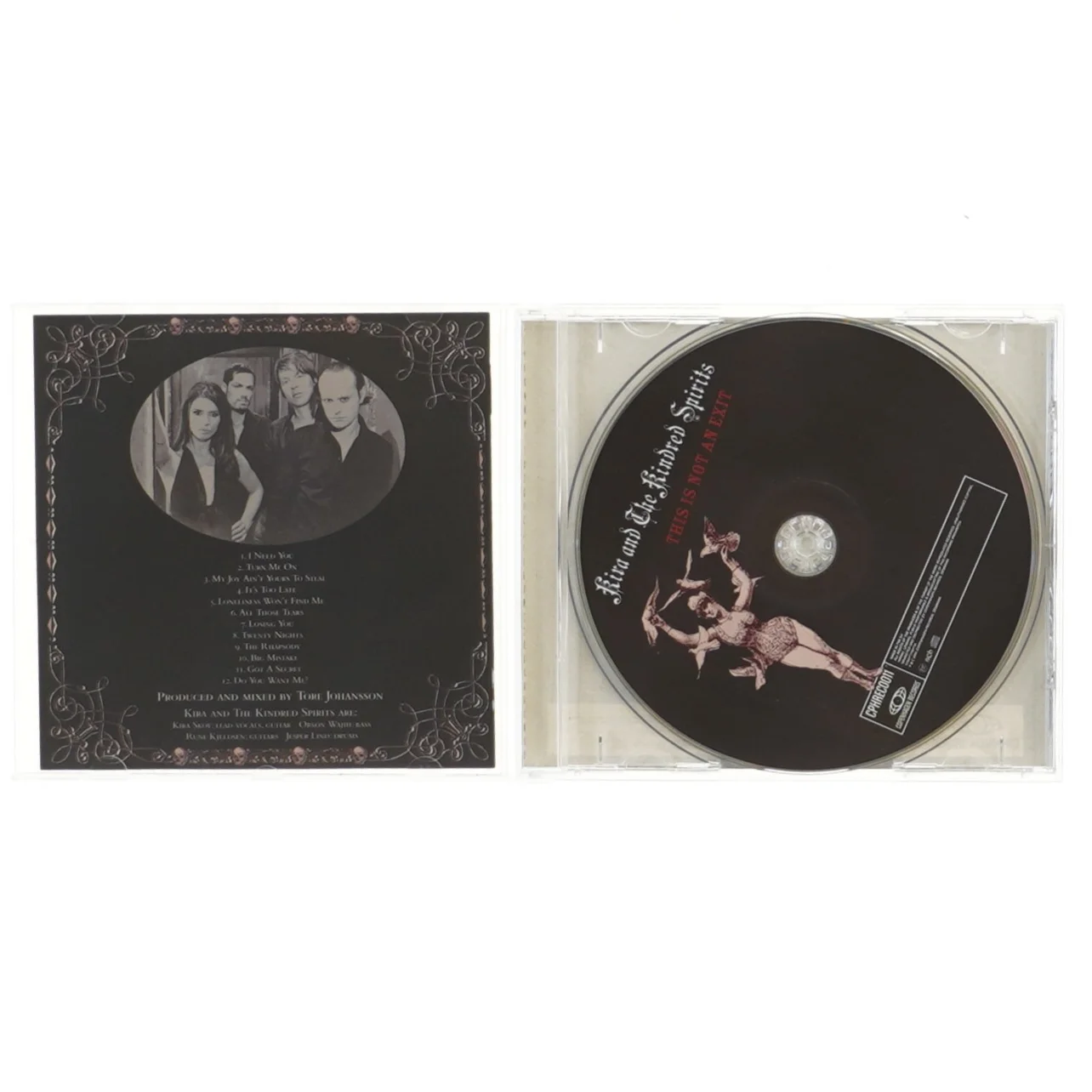 Kira and The Kindred Spirits - This is Not An Exit CD fra Copenhagen Records