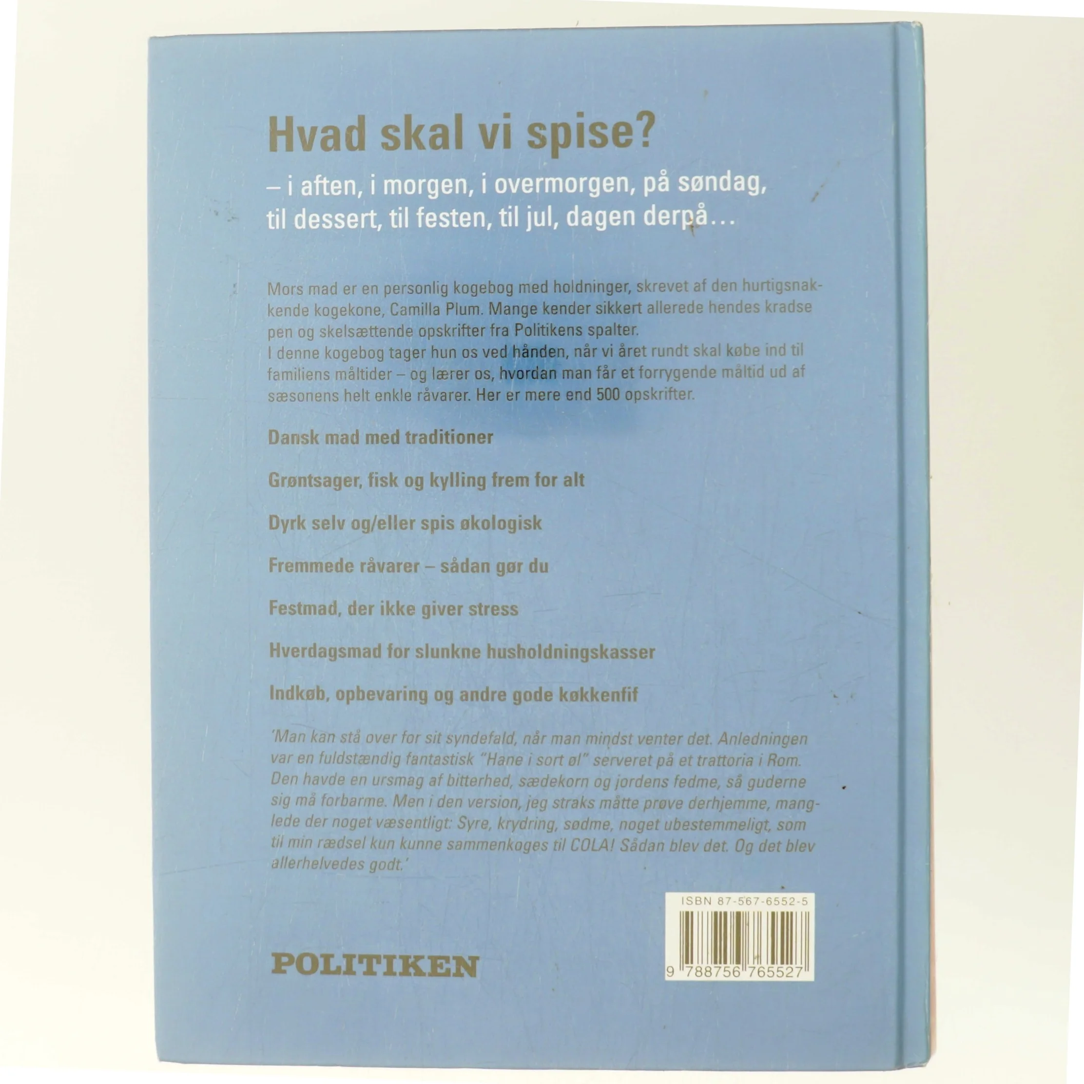 Mors mad året rundt af Camilla Plum (Bog)