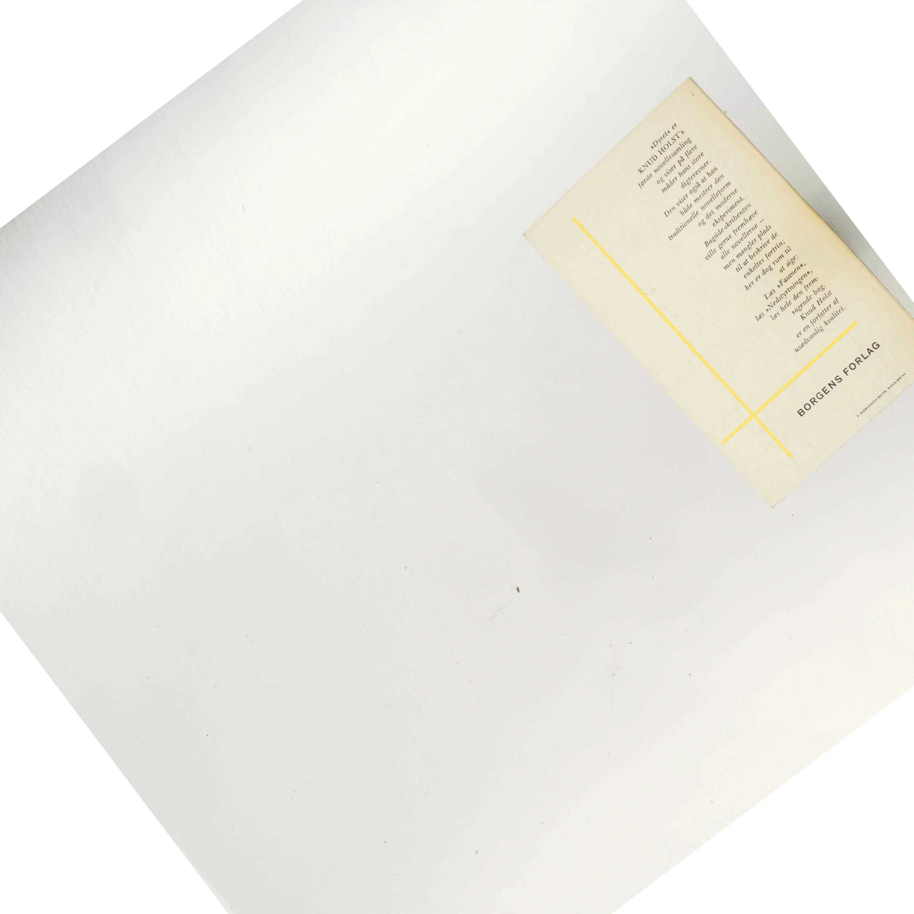 Dyret af Knud Holst (Bog)