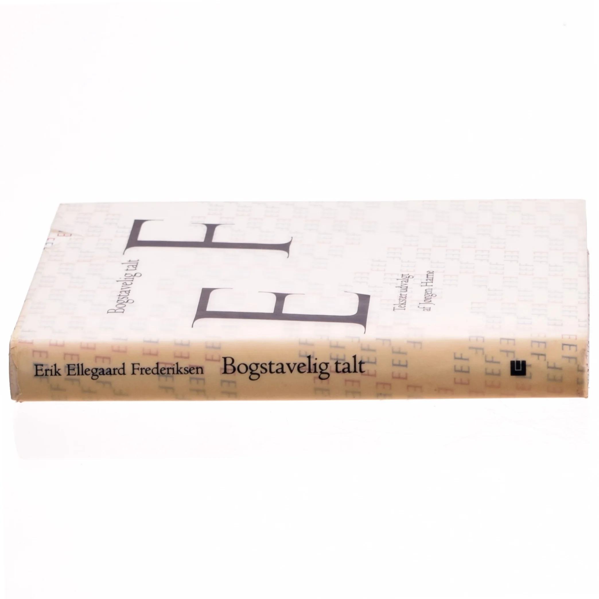 Bogstaveligt talt af Erik Ellegaard Frederiksen (bog)