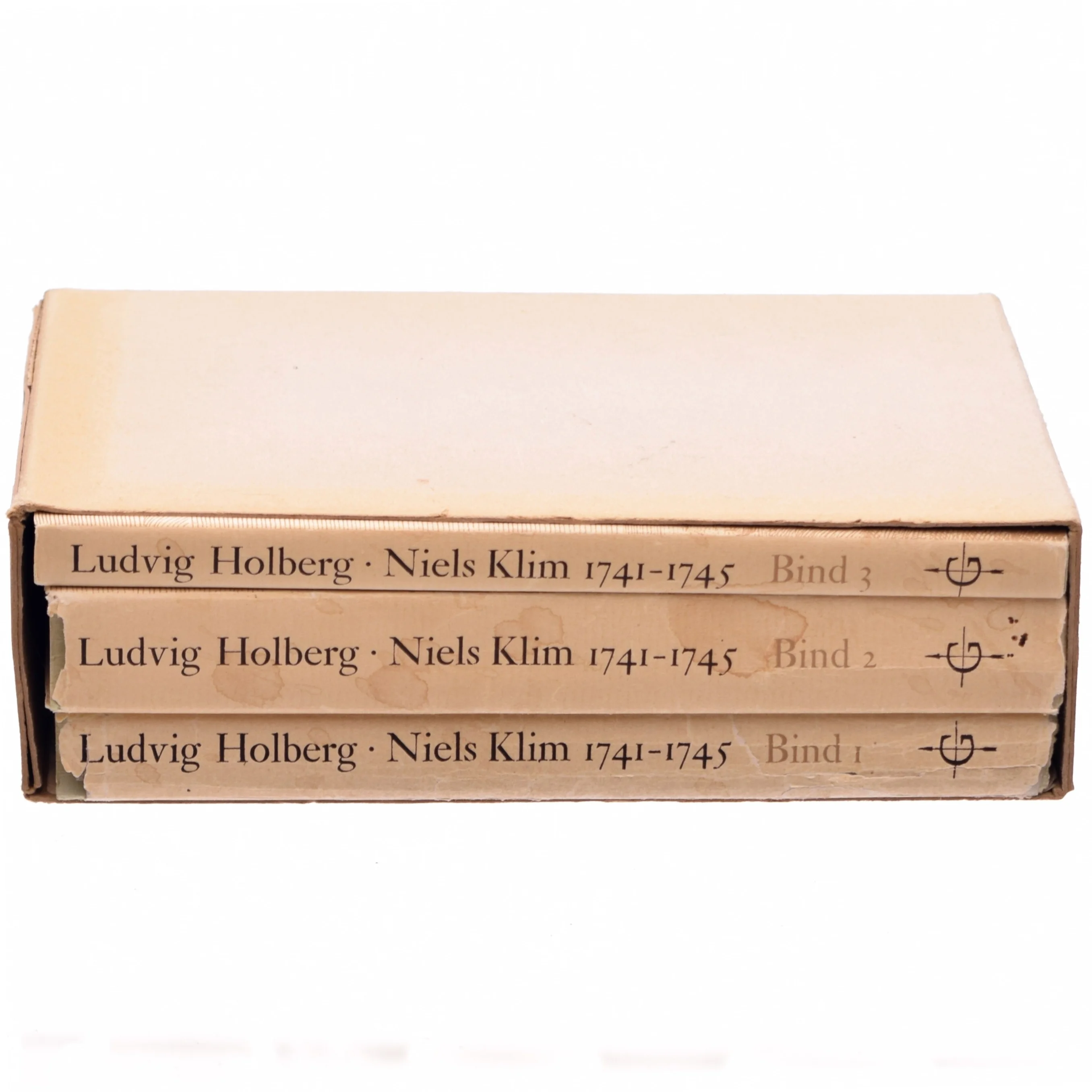 Niels Klim 1741-45 1-3 af Ludvig Holberg (bog)