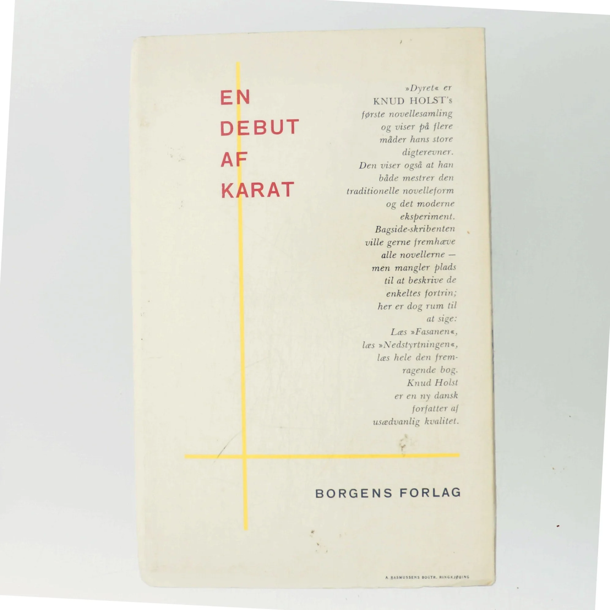 Dyret af Knud Holst (Bog)