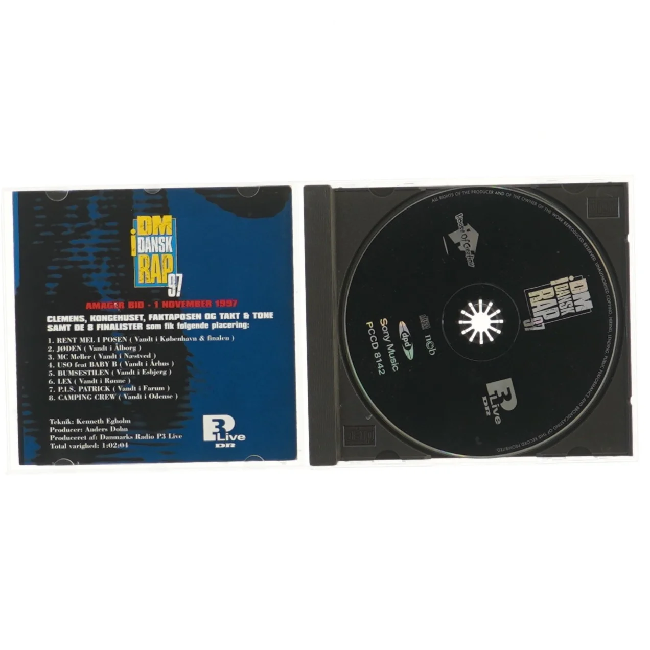 DM i Dansk Rap 97 CD