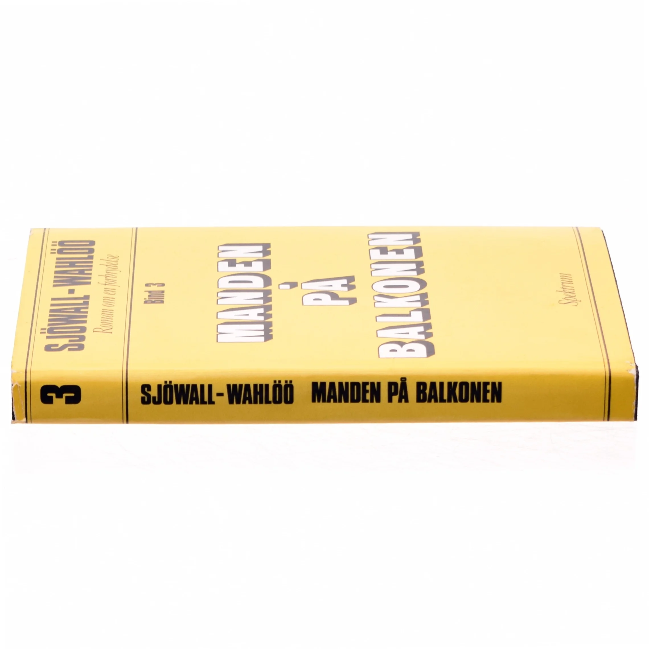 Manden på balkonen af Maj Sjöwall og Pär Wahlöö¨(bog)
