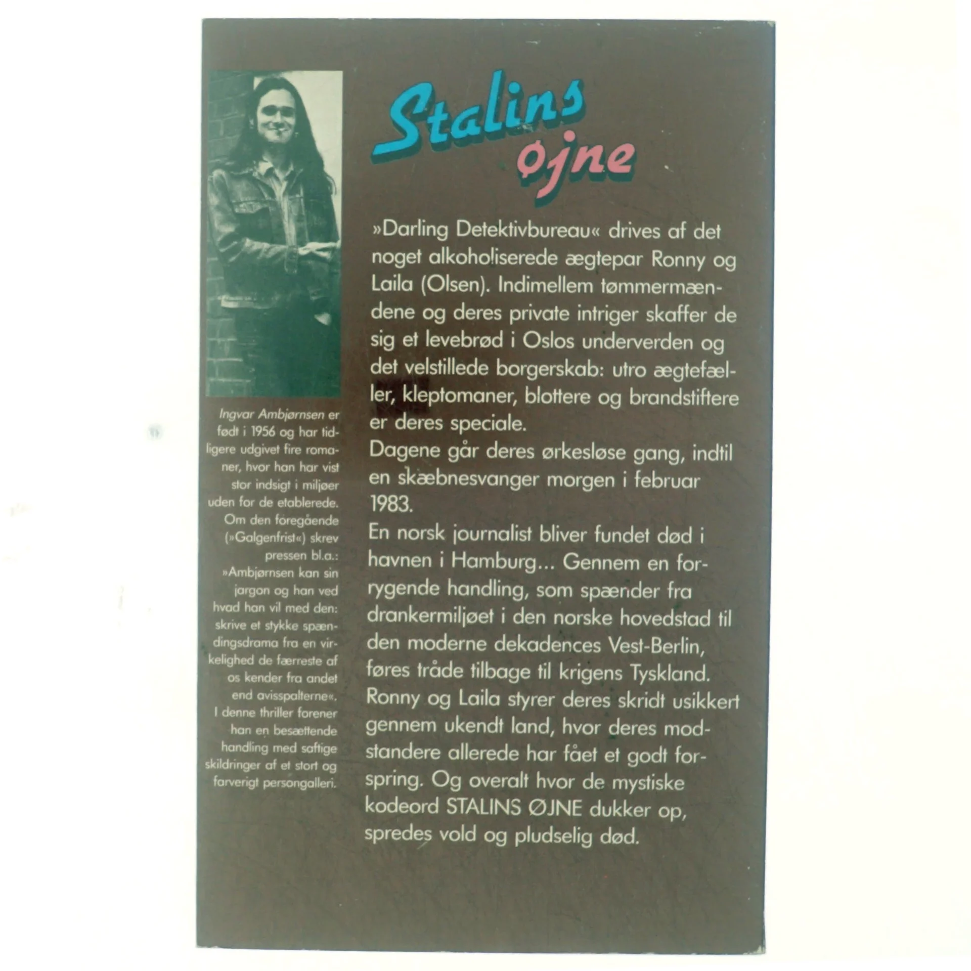 Stalins øjne af Ingvar Ambjørnsen (bog)