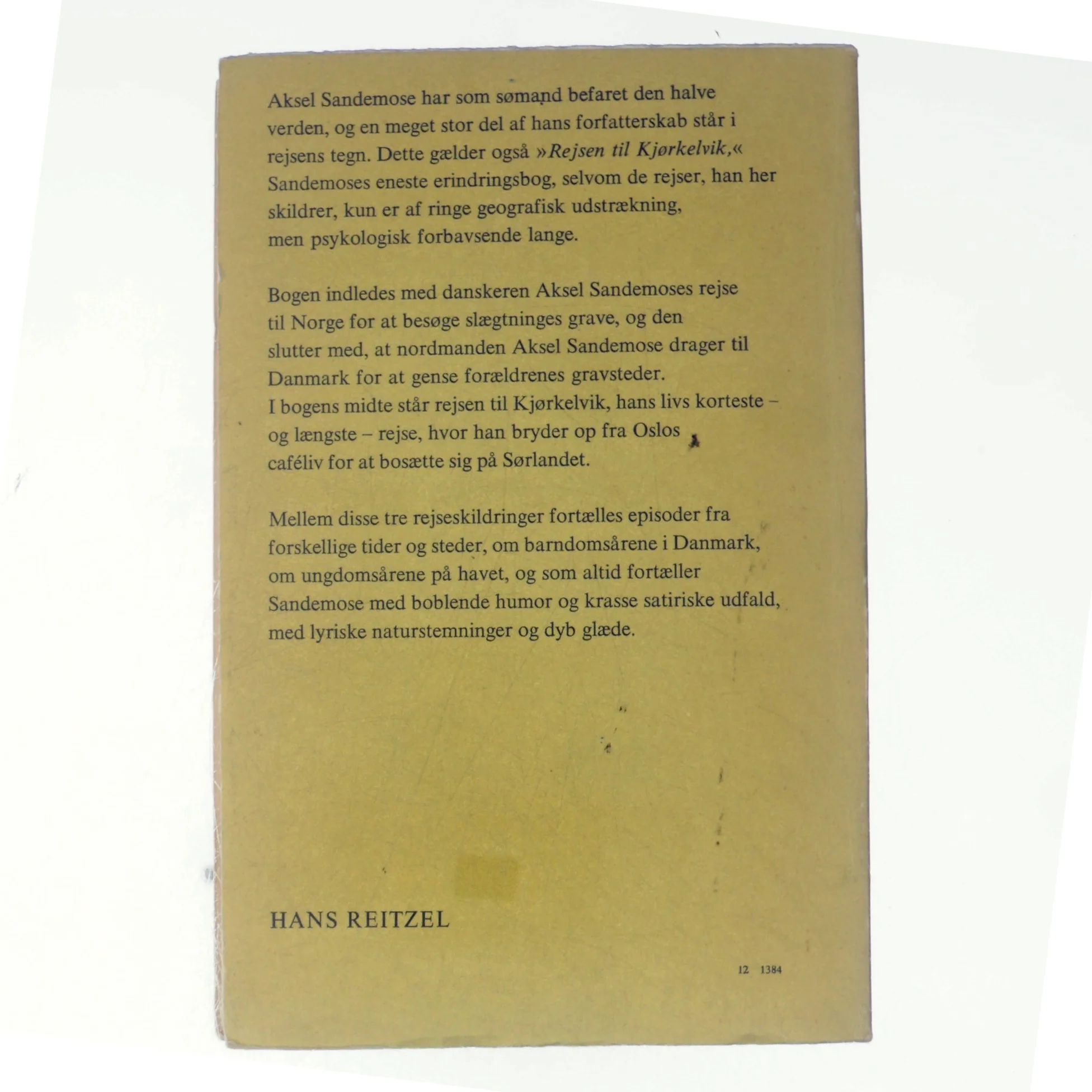 Rejsen til Kjørkelvk af Aksel Sandemose (bog)