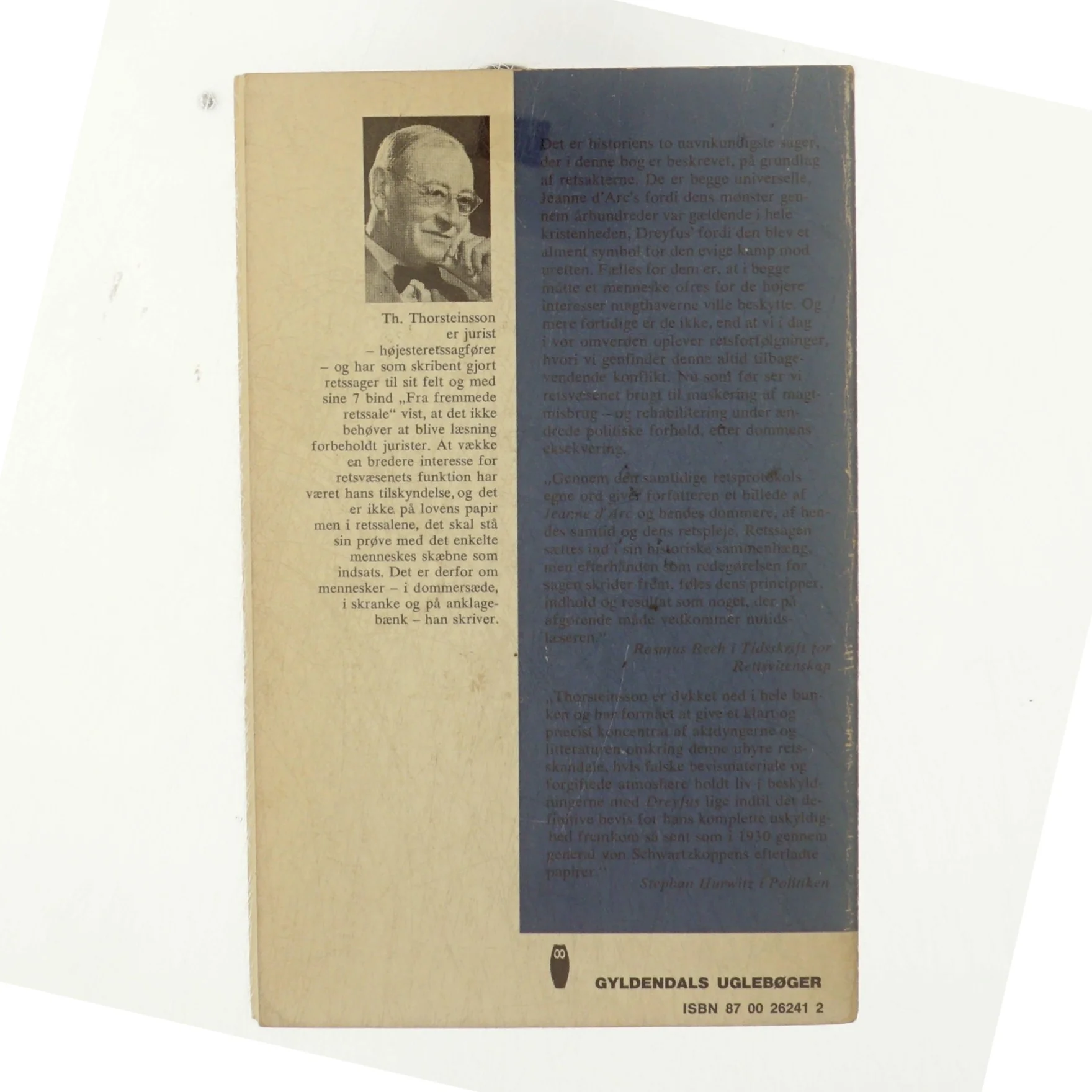 To franske retssager af Th. Thorsteinsson (bog)