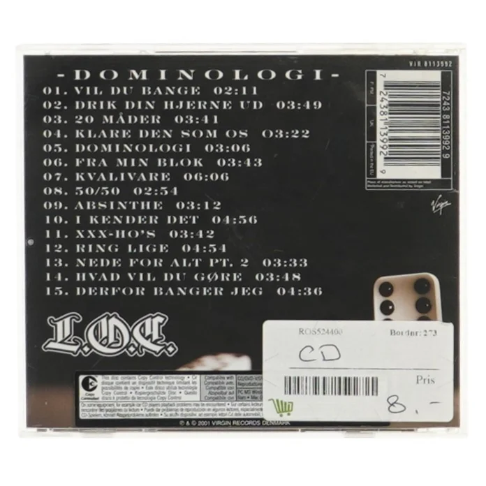 L.O.C. - Dominologi CD fra Virgin Records