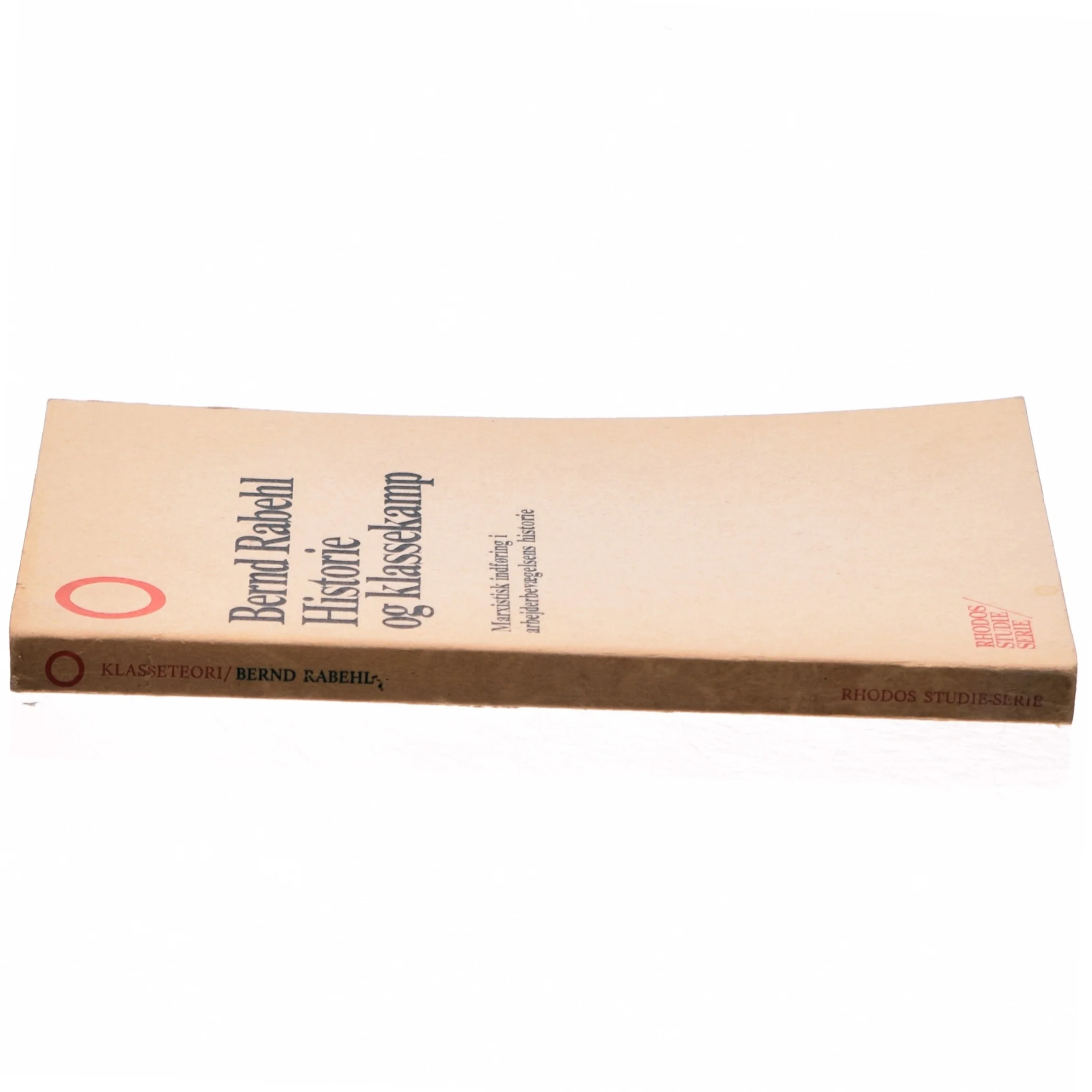 Historie og klassekamp af Bernd Rabehl (bog)