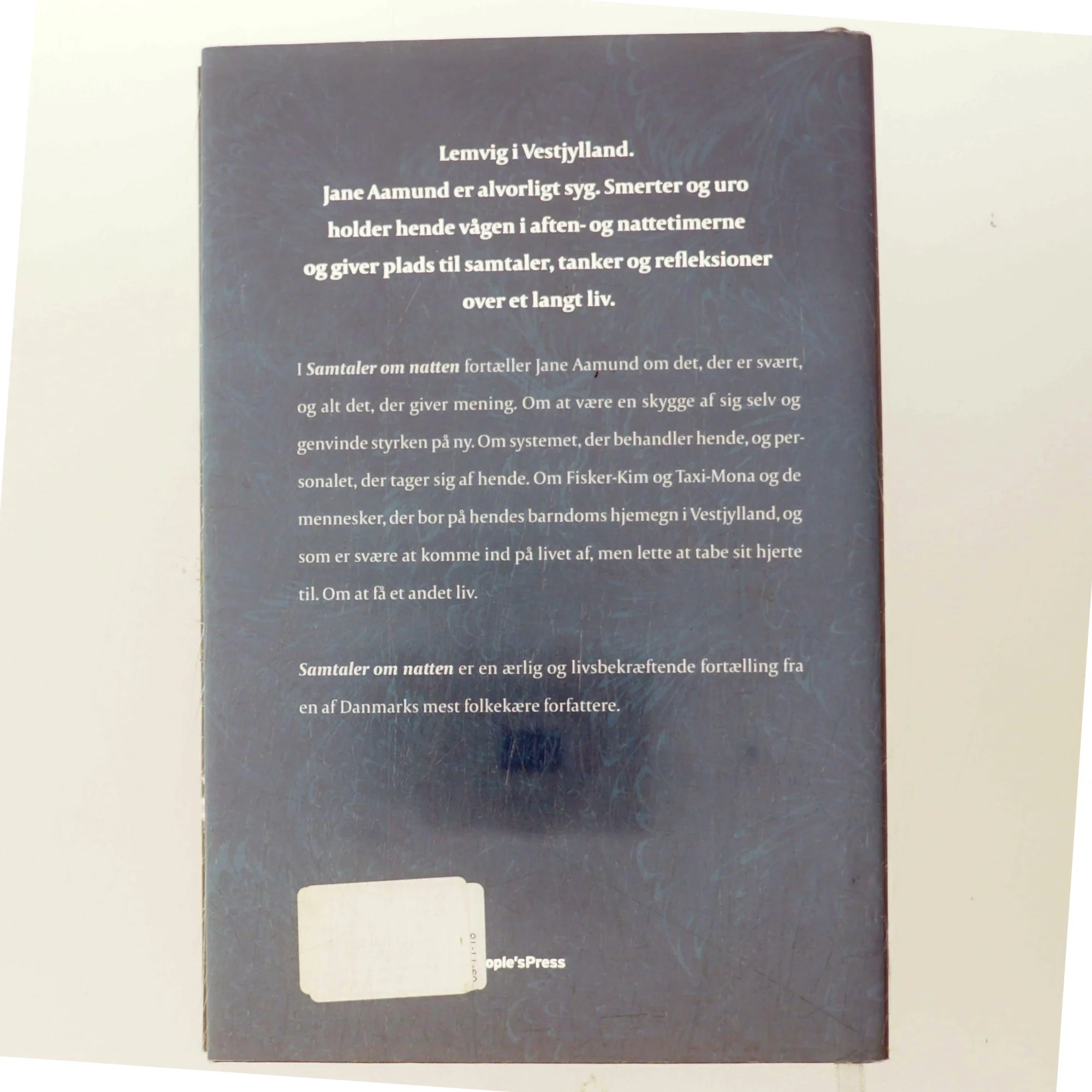 Samtaler om natten af Jane Aamund (Bog)