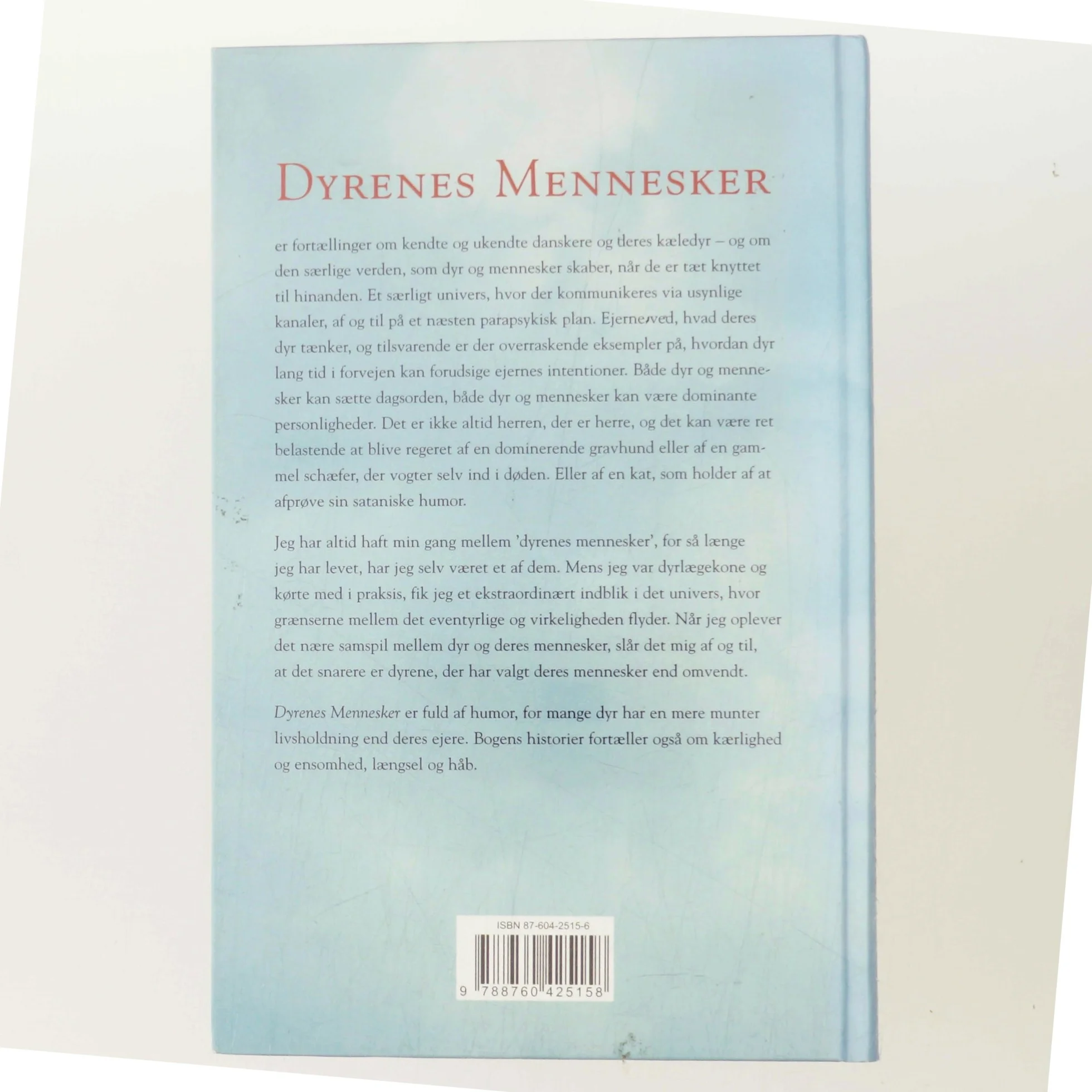 Dyrenes mennesker : fortællinger af Jane Aamund (Bog)