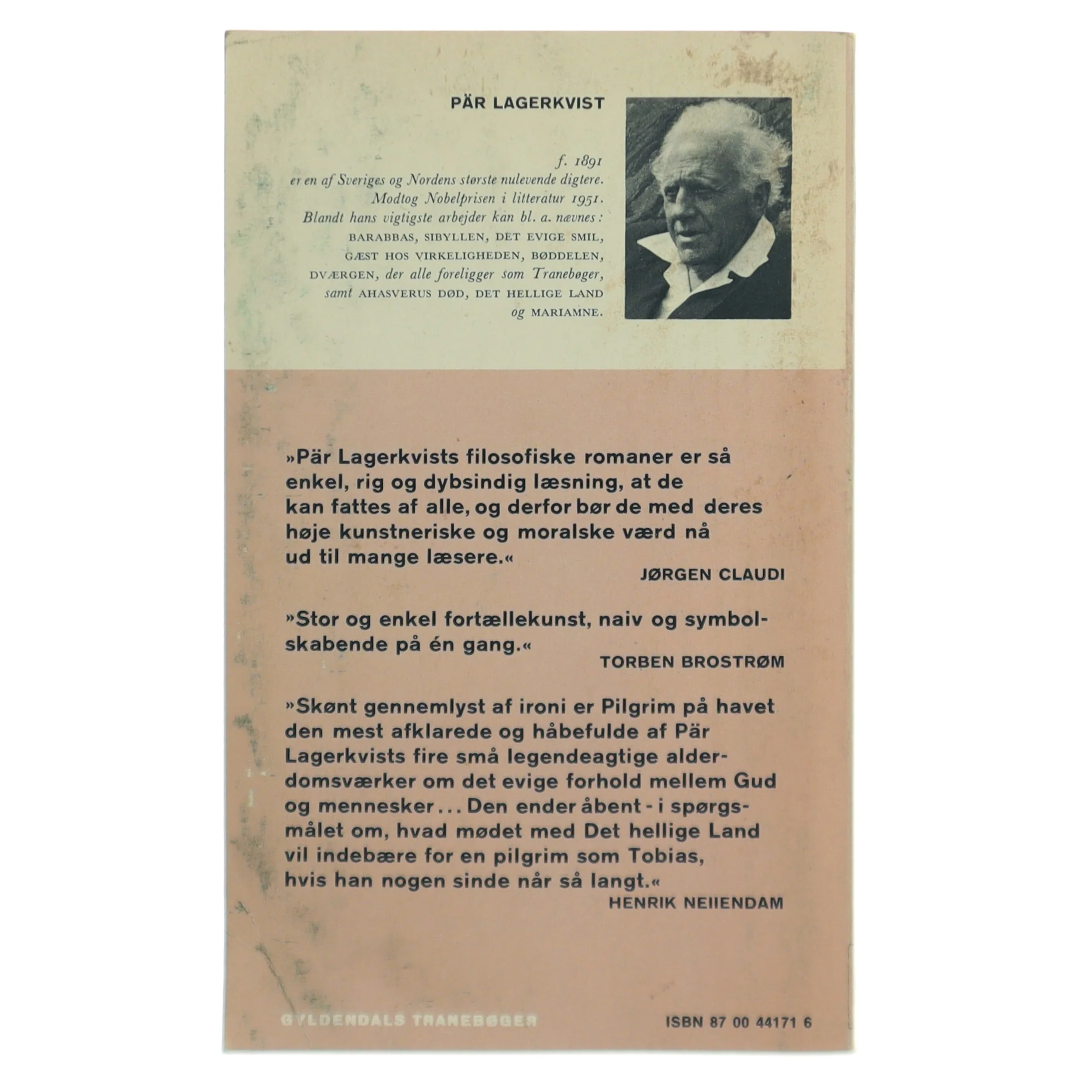 Pär Lagerkvist: Pilgrim på havet