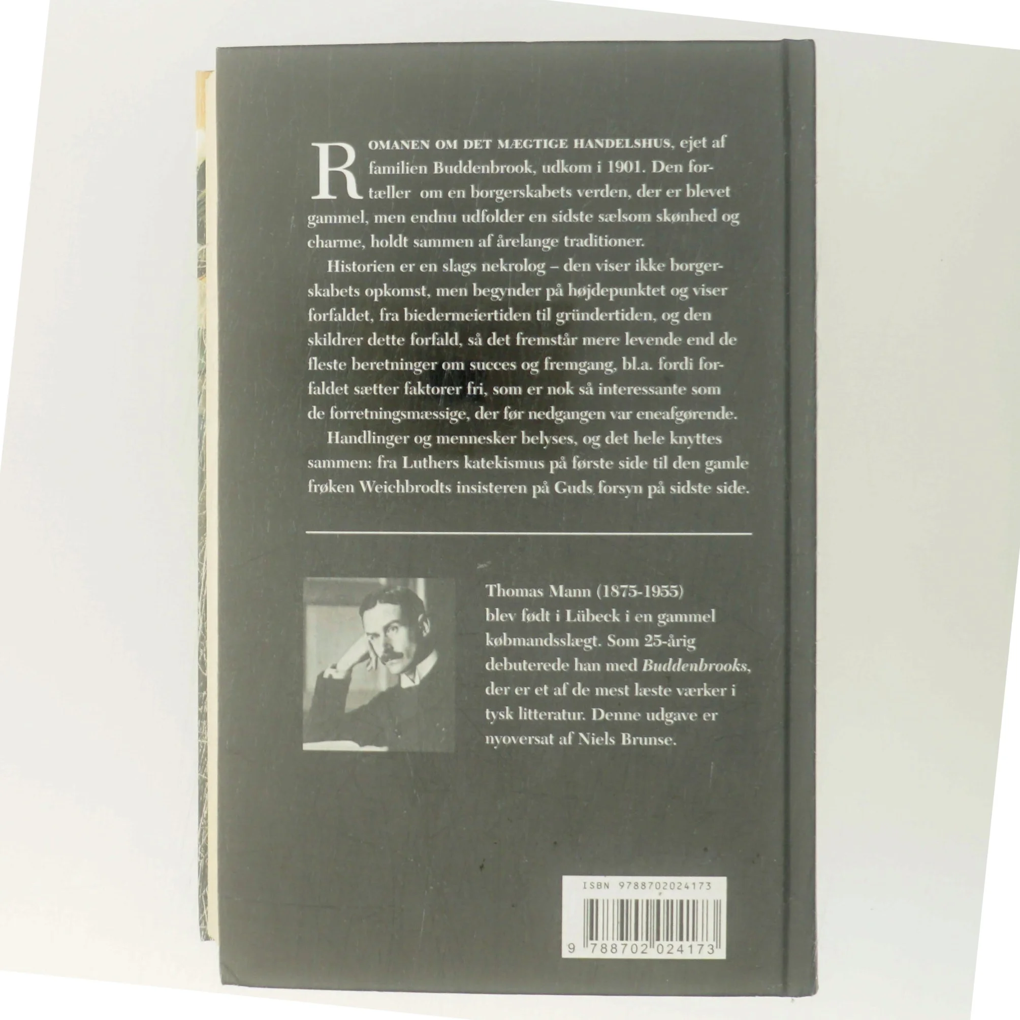 Buddenbrooks : en families forfald af Thomas Mann (Bog)