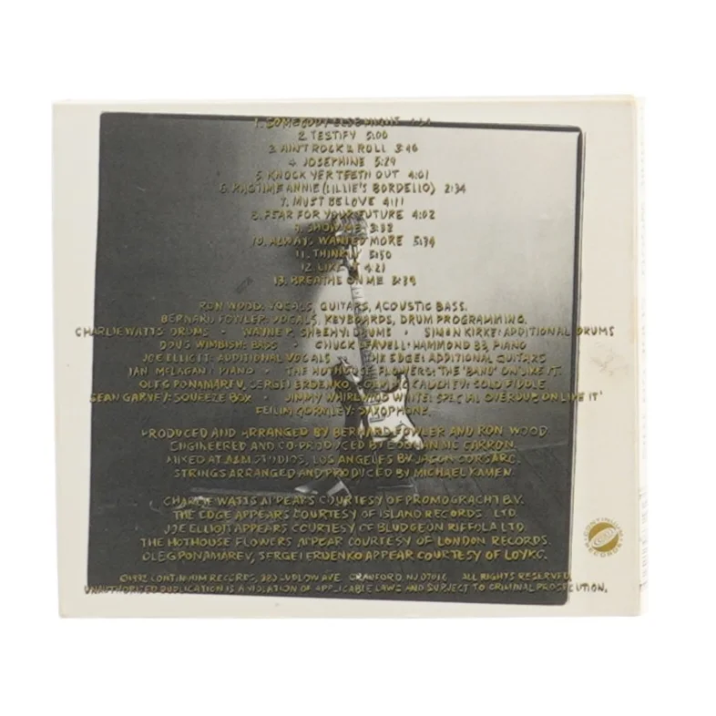 Ronnie Wood - Slide On This CD fra Ronnie Wood