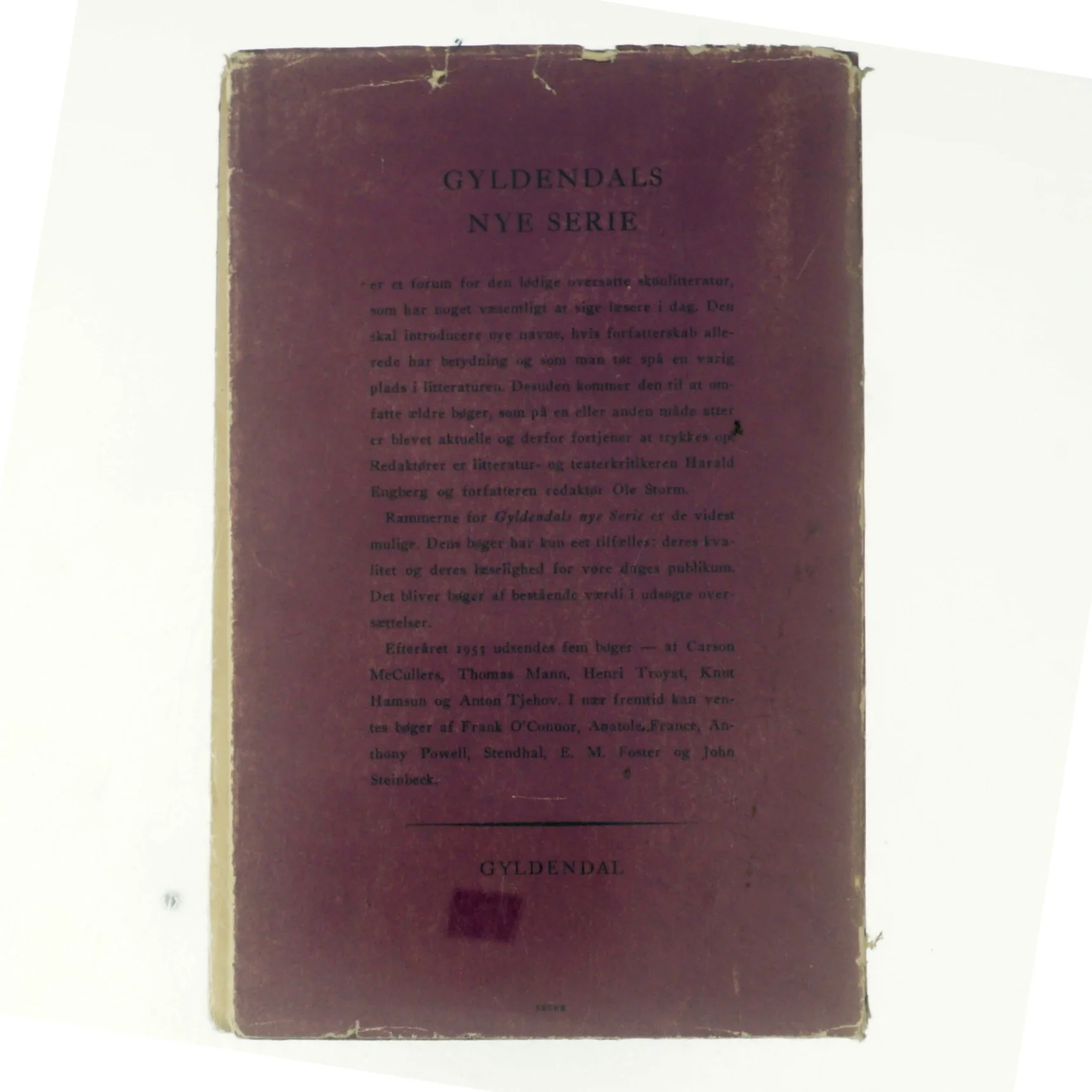 Balladen om den bedrøvelige cafe af Carson McCullers (bog)