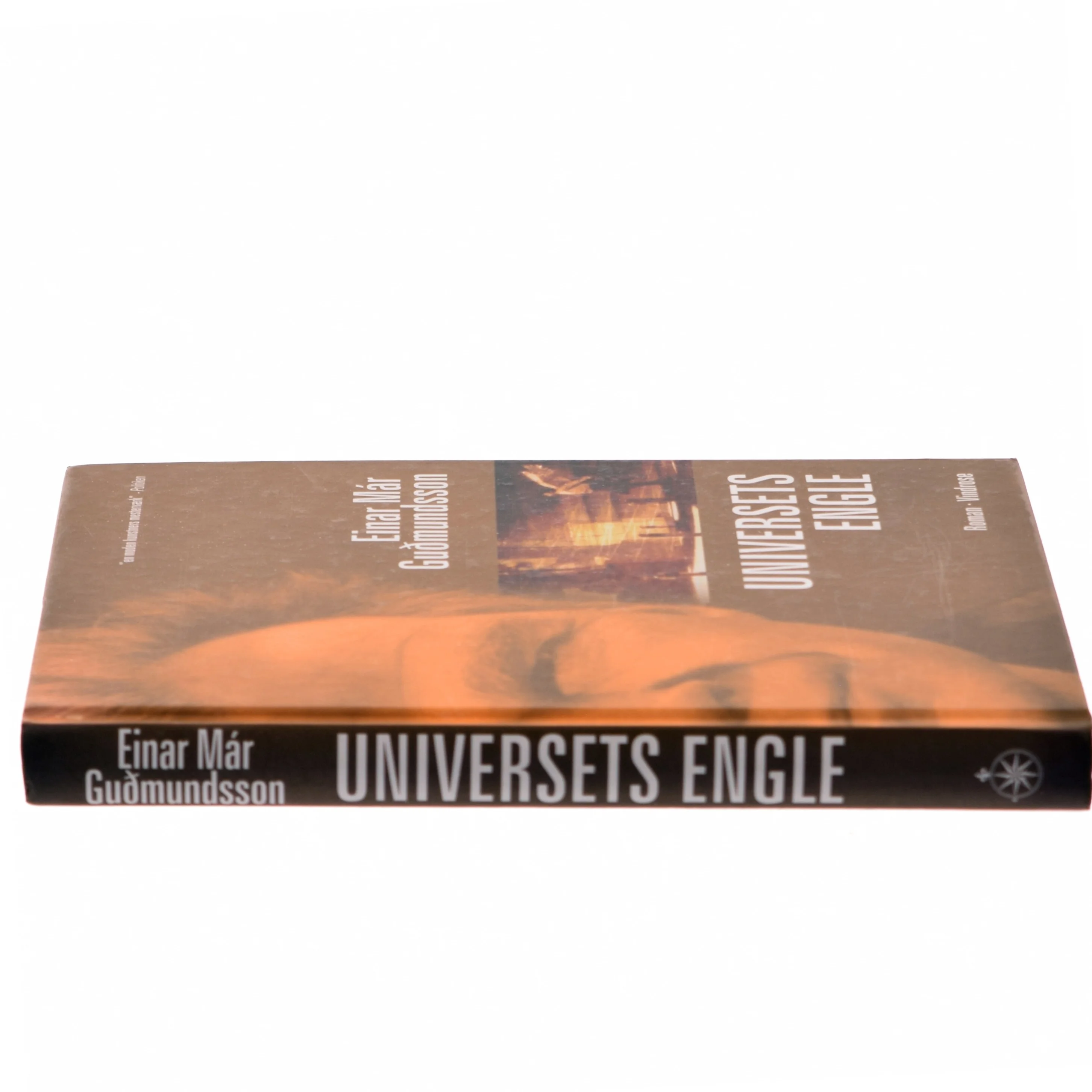 Universets engle : roman af Einar Már Guðmundsson (Bog)