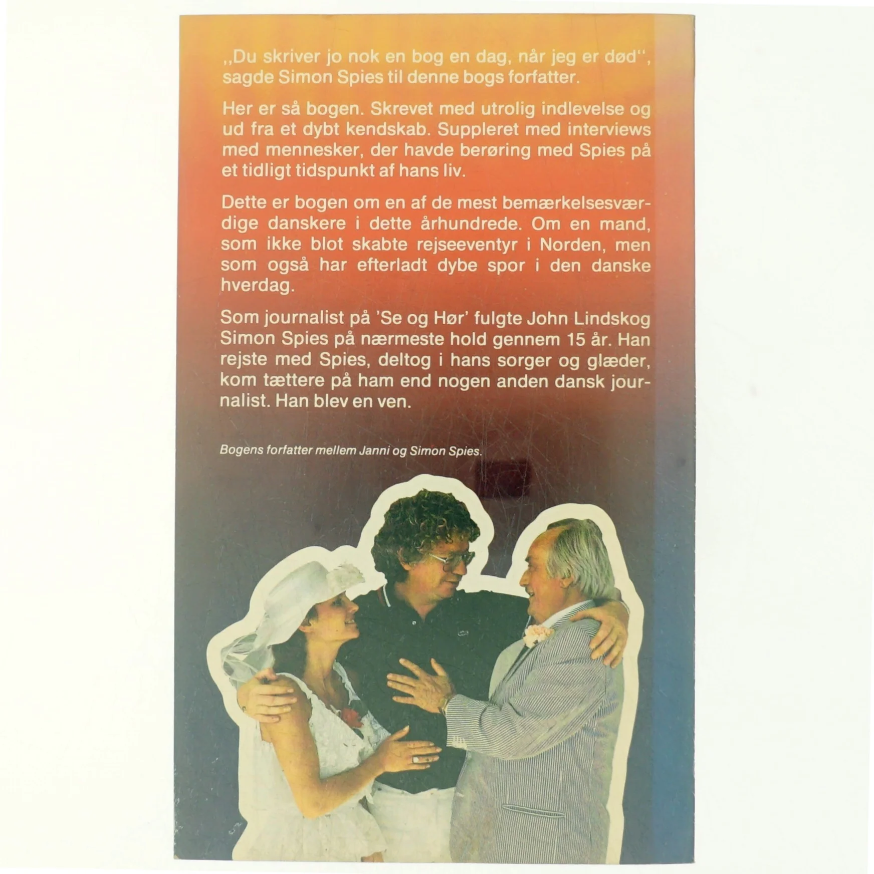 Spies - hans livs rejse af John Lindskog (bog)