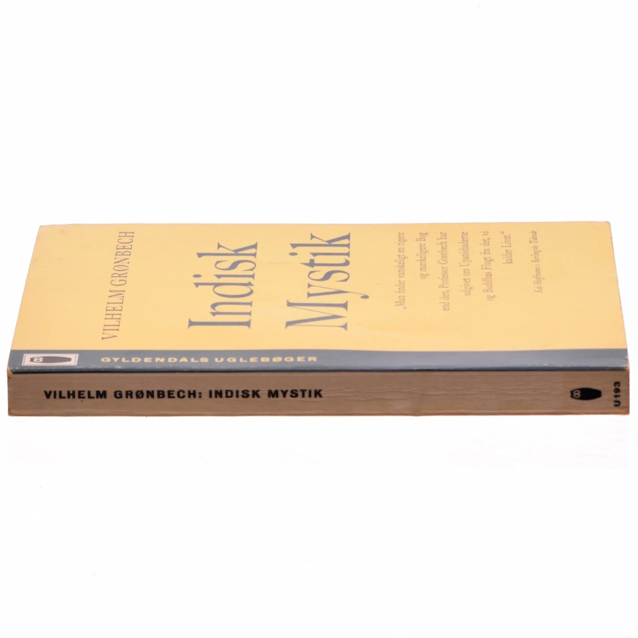 Indisk mystik af Vilhelm Grønbech (bog)