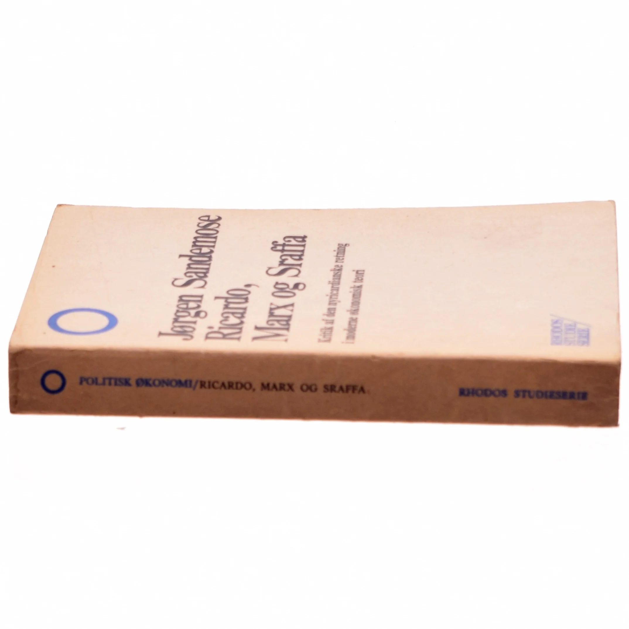 Ricardo, Marx og Sraffa af Jørgen Sandemose (bog)