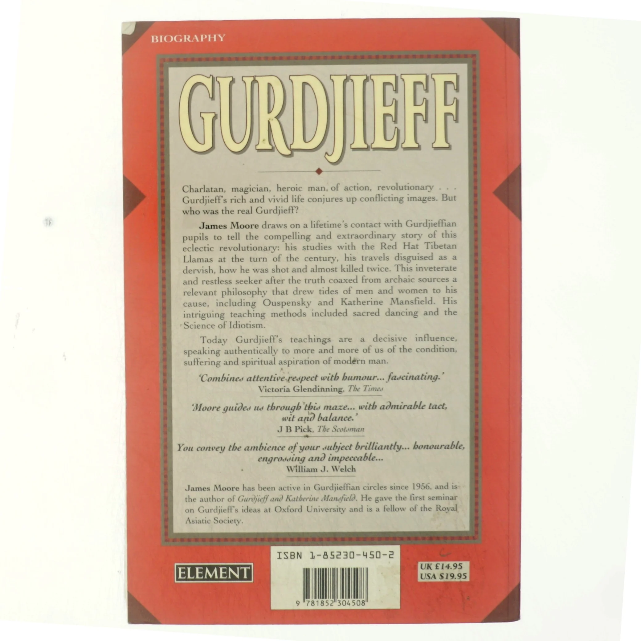 Gurdjieff af James Moore (Bog)