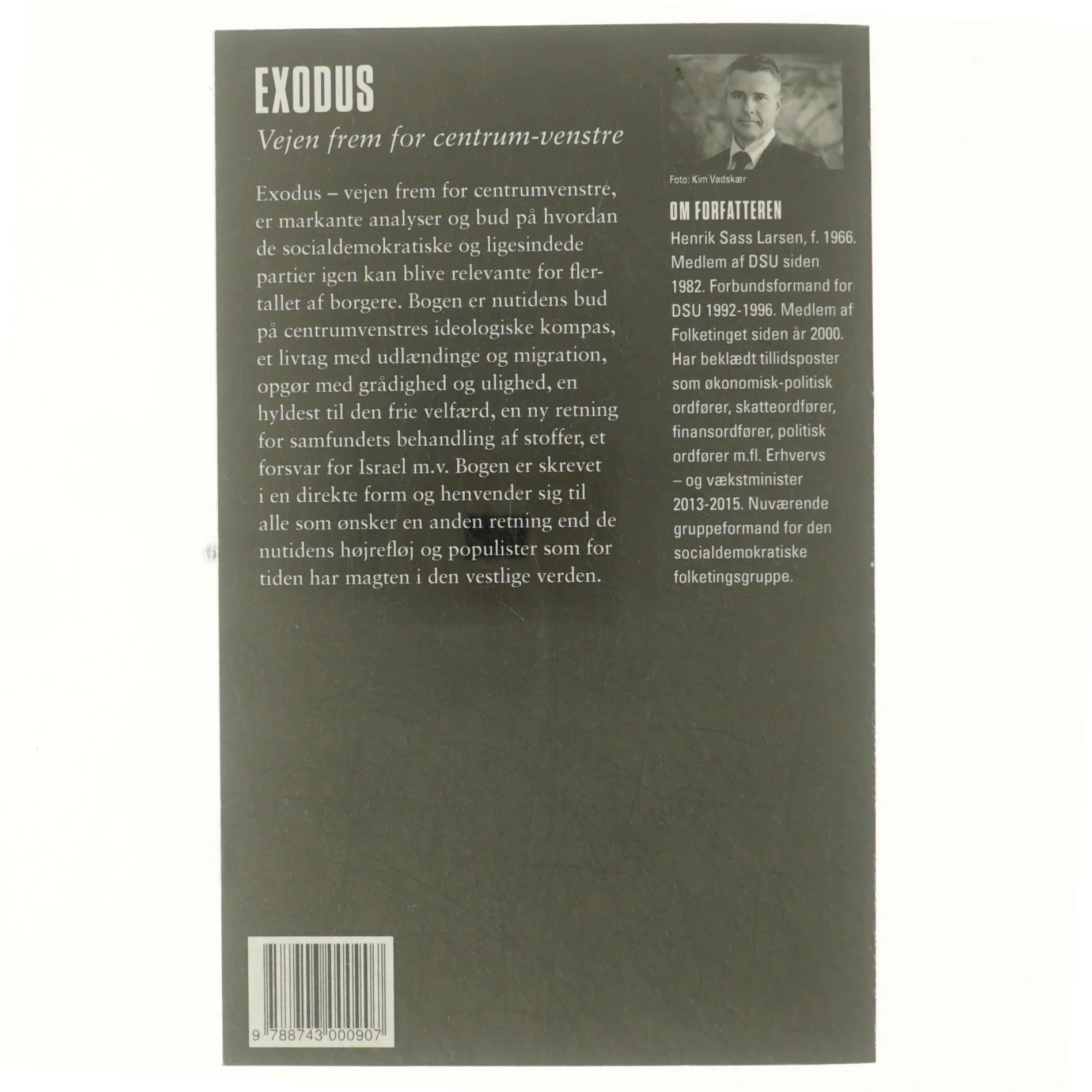 Exodus. Vejen frem for centrum-venstre af Henrik Sass Larsen (bog)