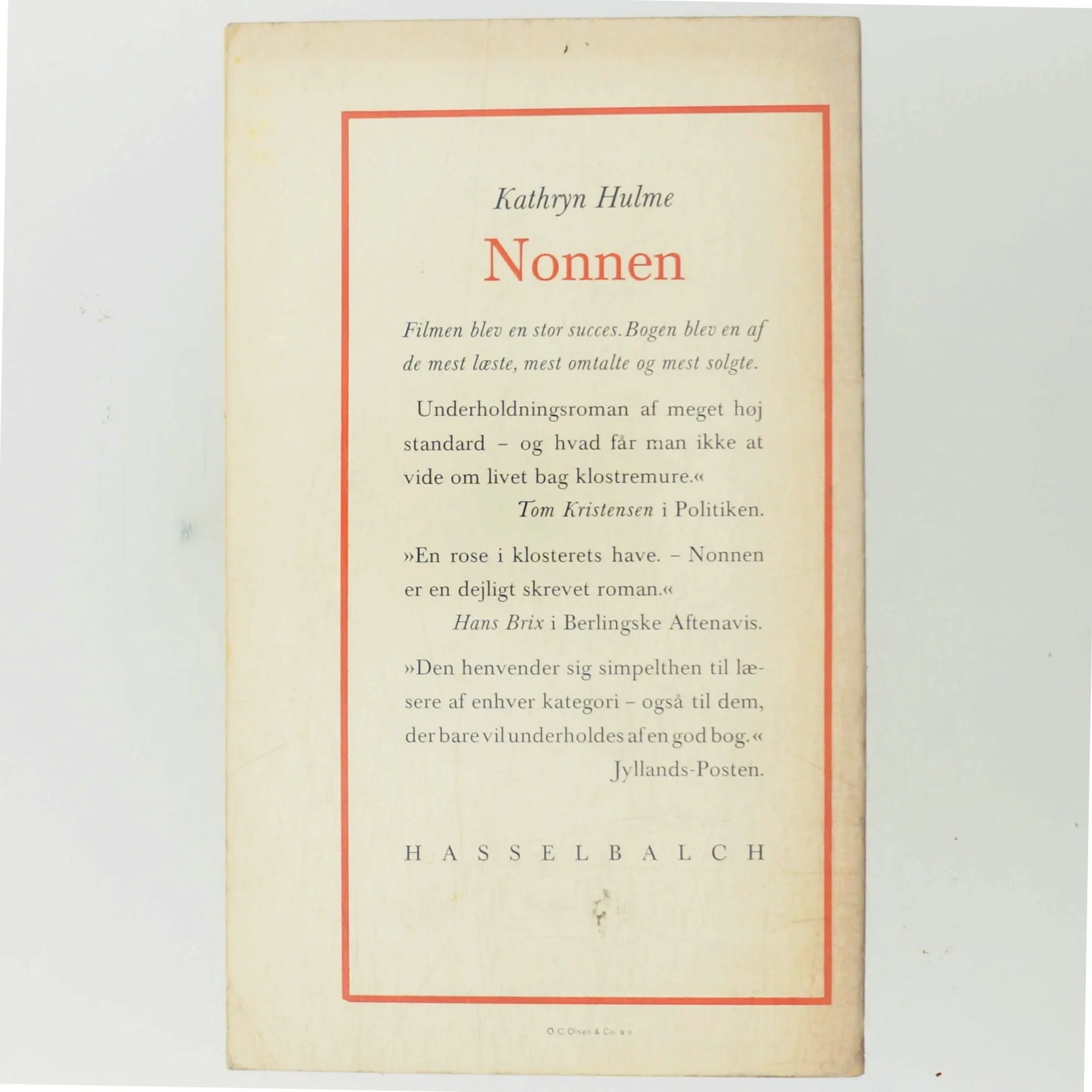 Nonnen af Kathryn Hulme (Bog)