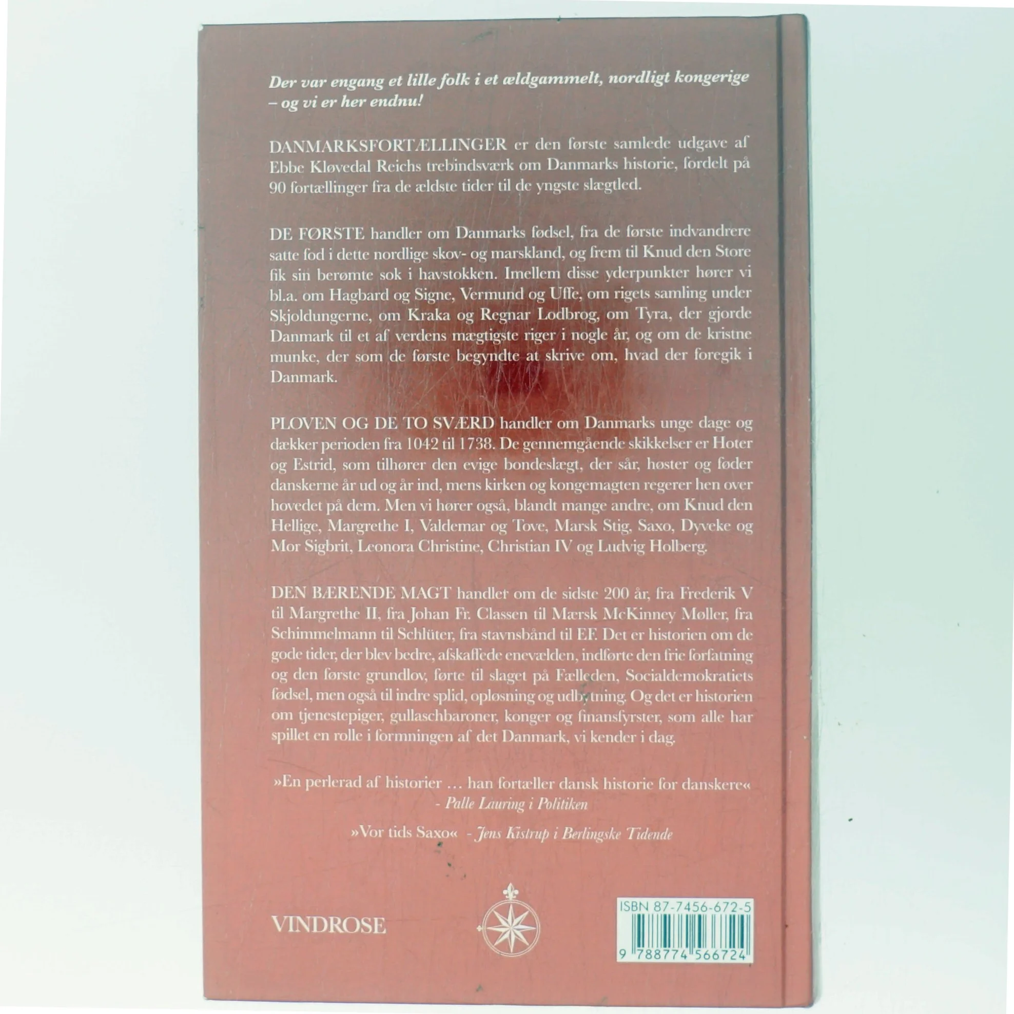 Danmarksfortællinger af Ebbe Kløvedal Reich (Bog)